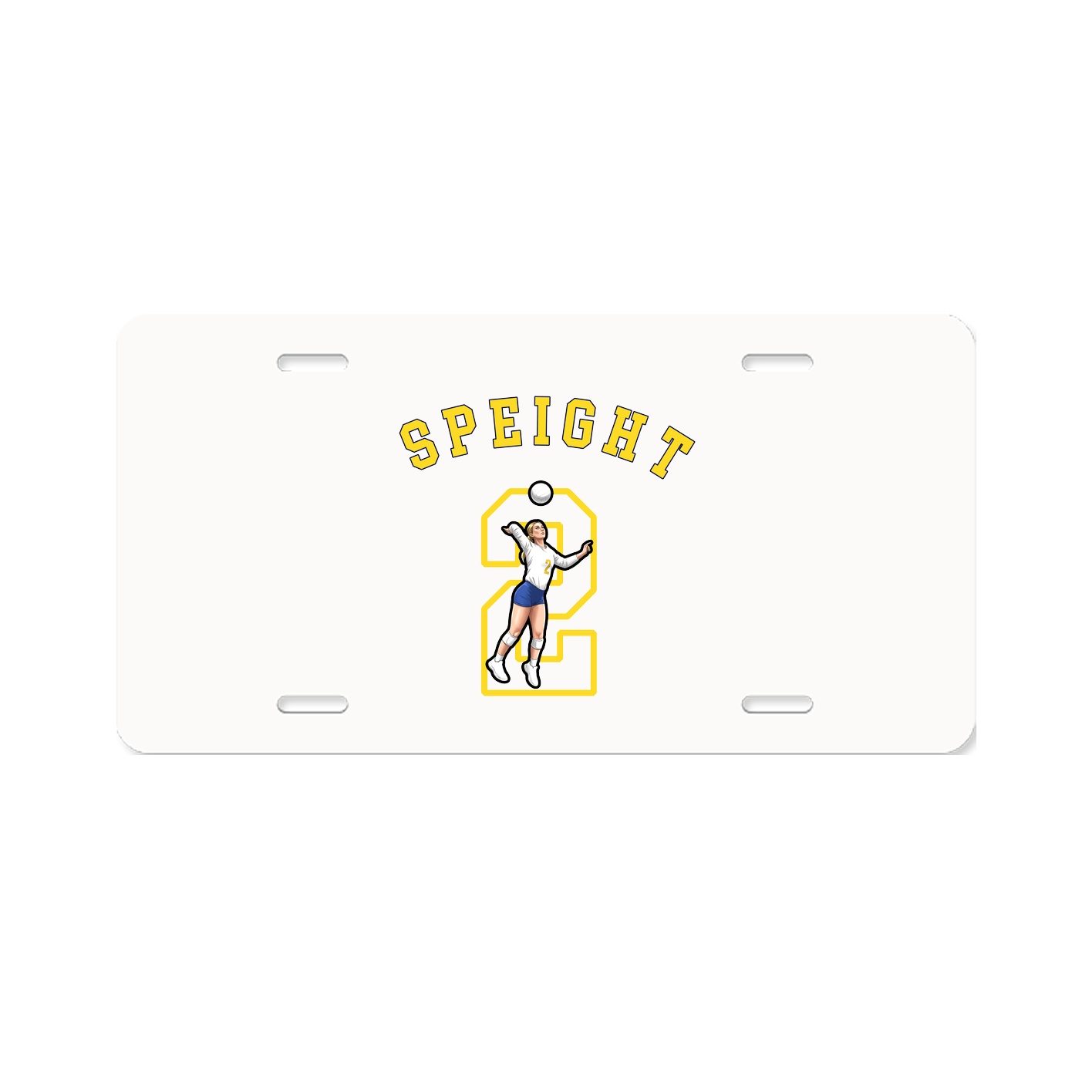 License Plate — Shirsey Arch in Classic