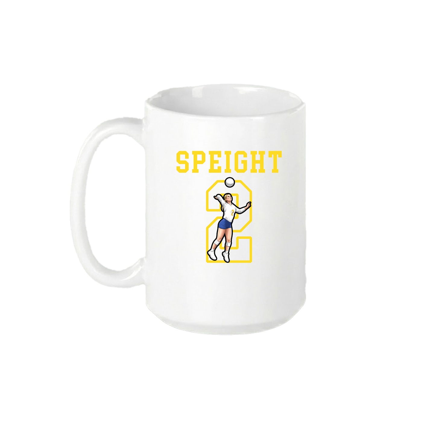 15oz Coffee Mug — Shirsey in White