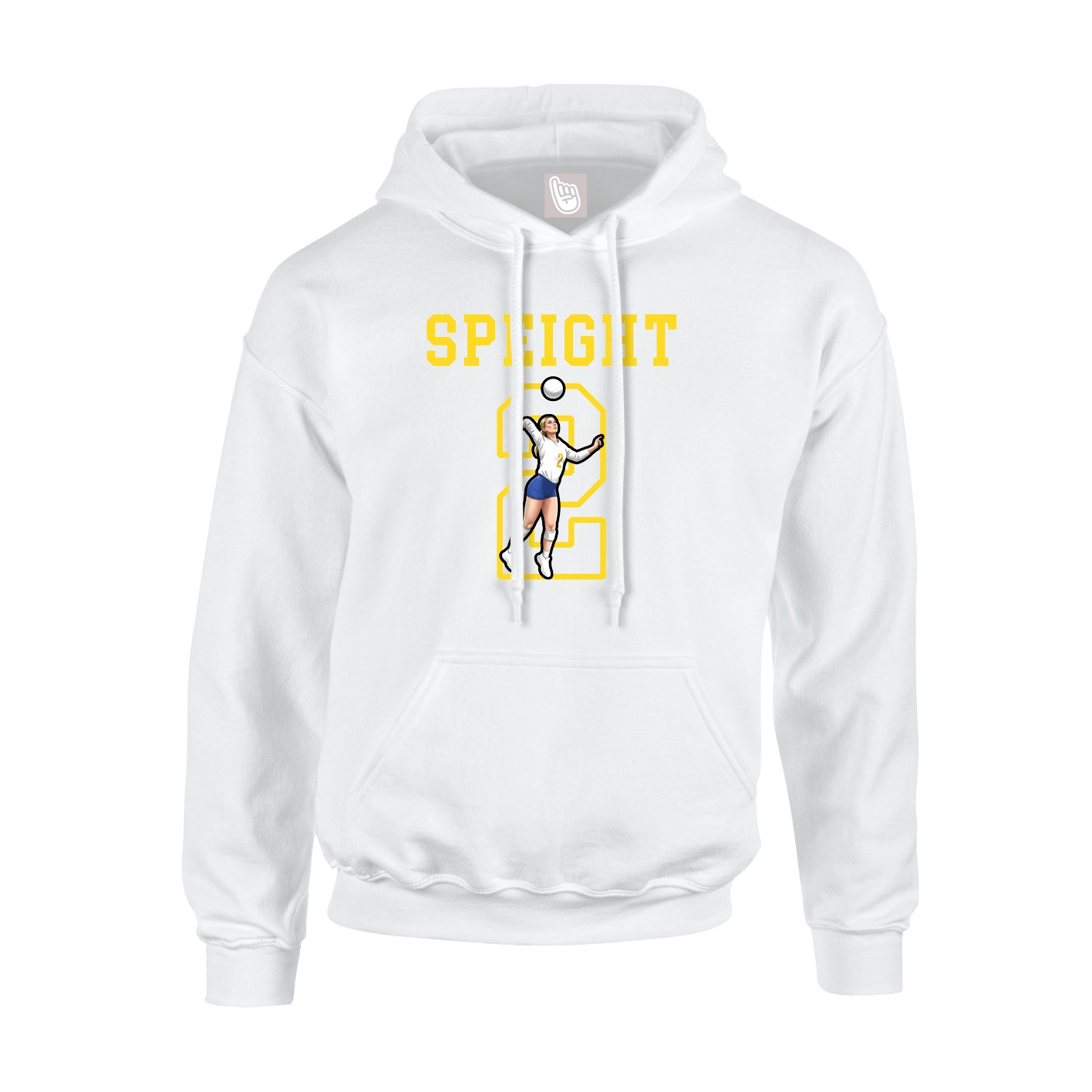 Youth Hoodie — Shirsey in White