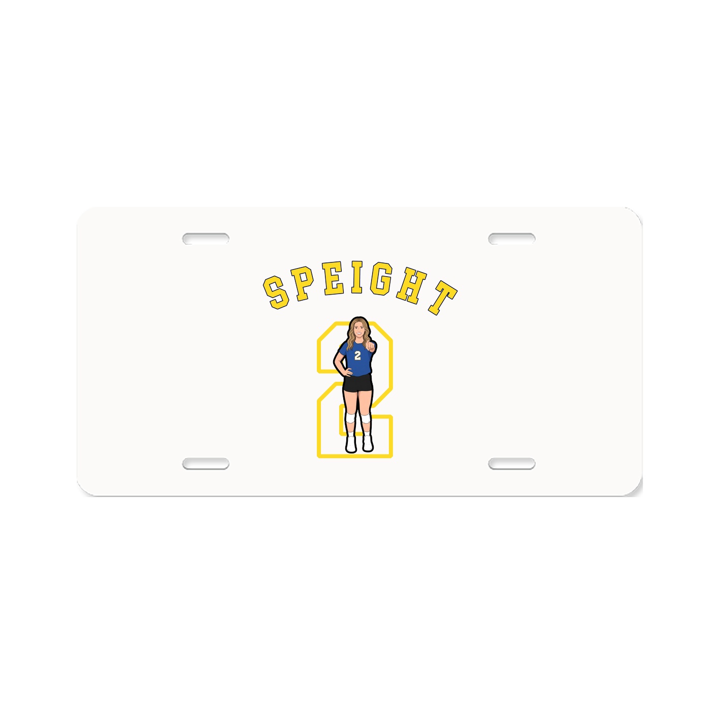 License Plate — Shirsey Arch in Classic