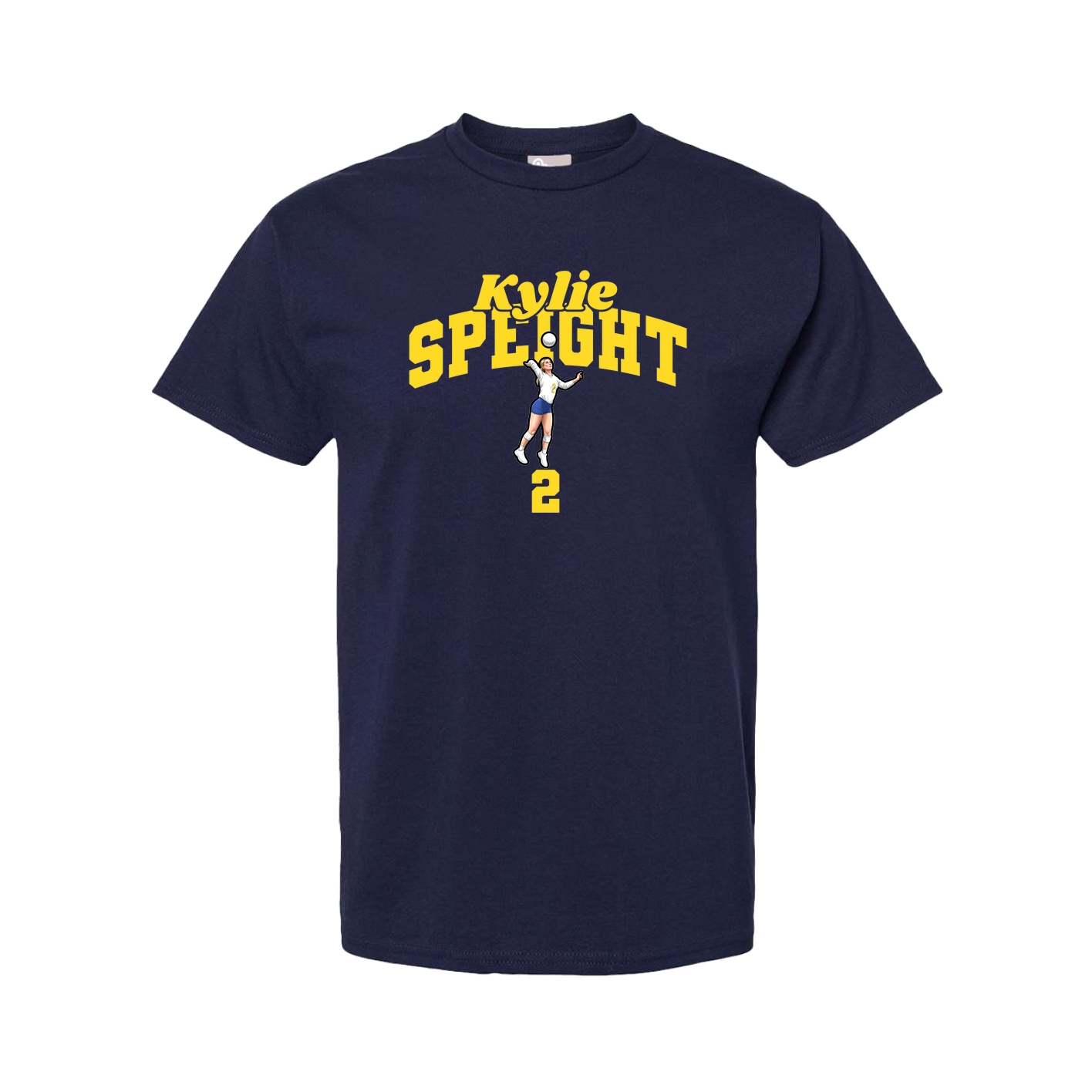 Youth Tee — Signature Arch in Navy