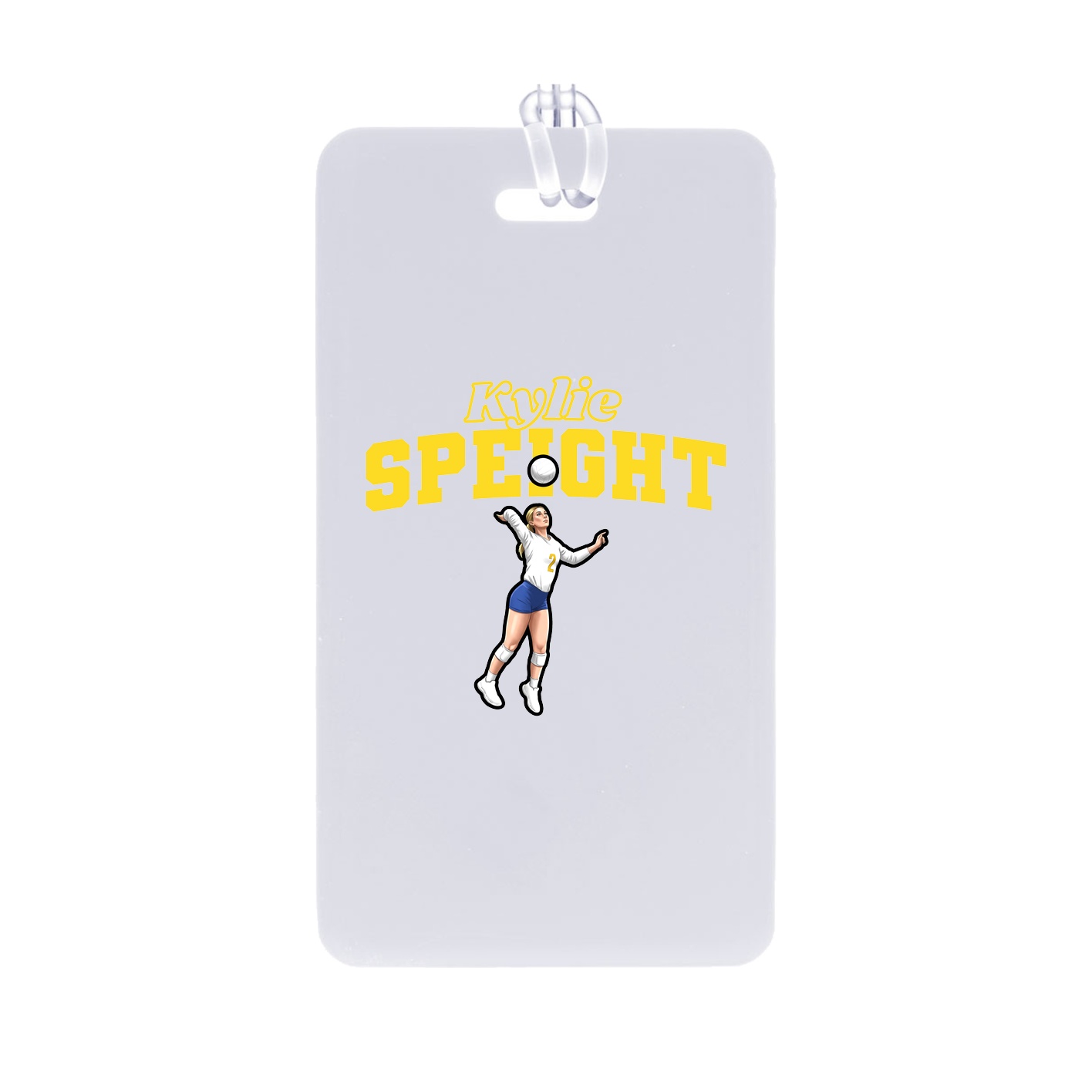 Bag Tag — Name Arch in Classic