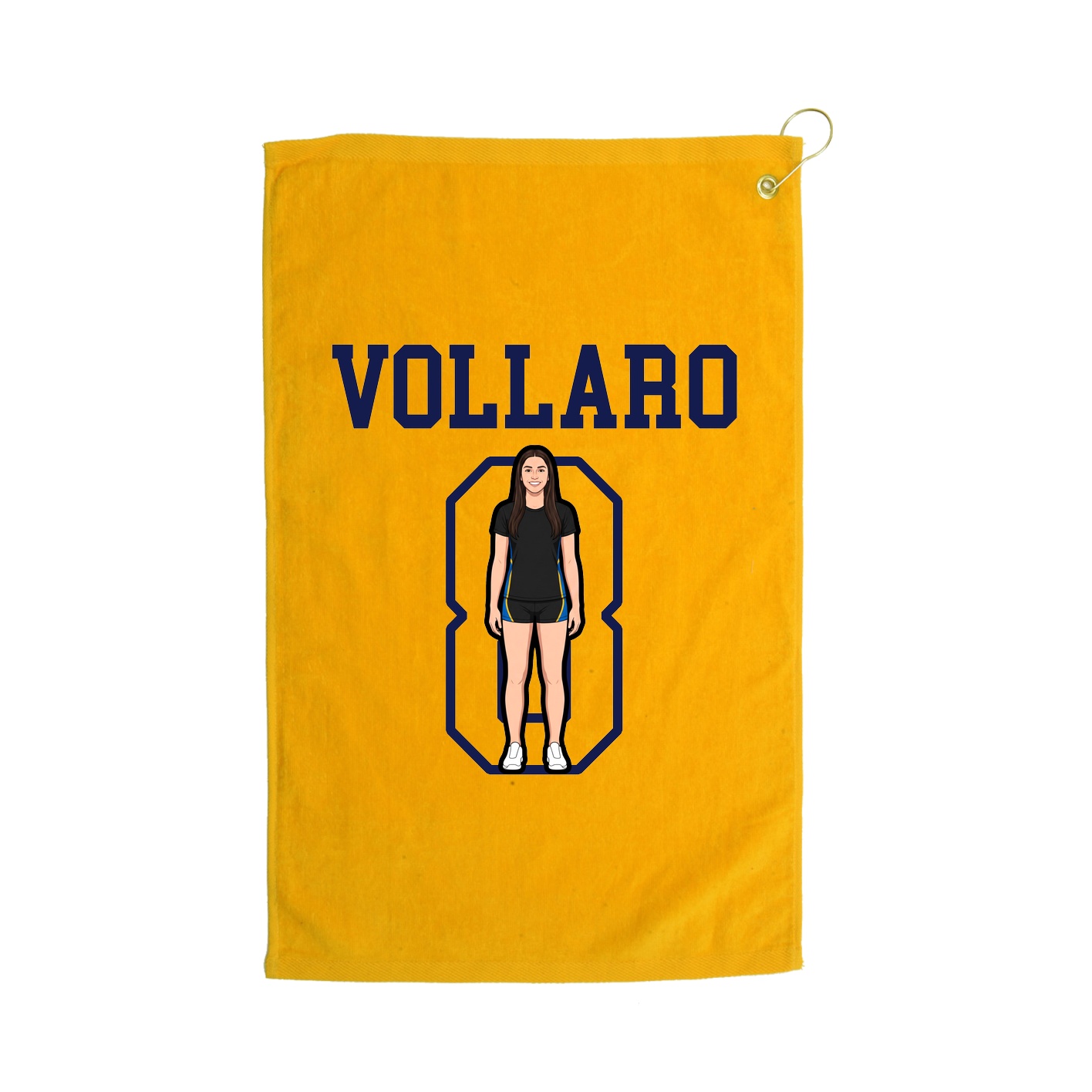 Golf Towel — Shirsey in Gold