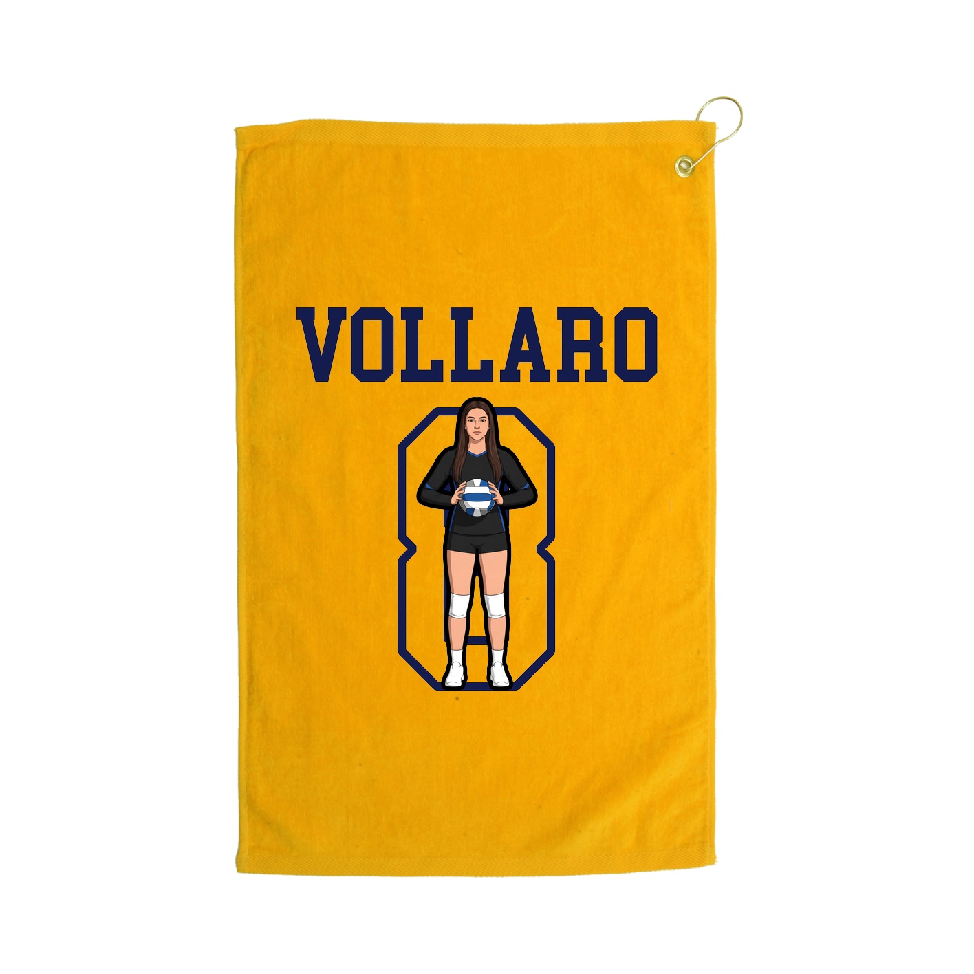Golf Towel — Shirsey in Gold