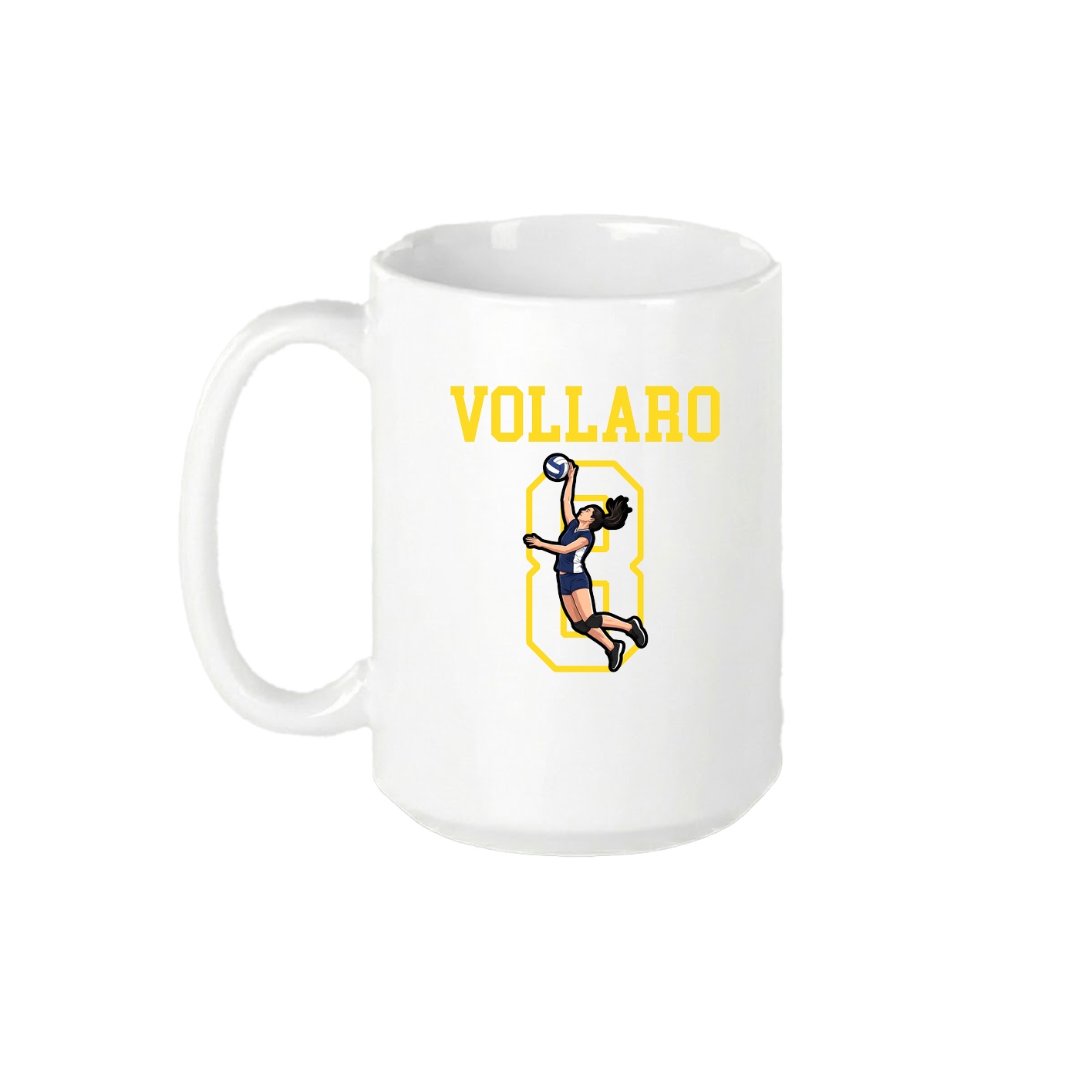 15oz Coffee Mug — Shirsey in White