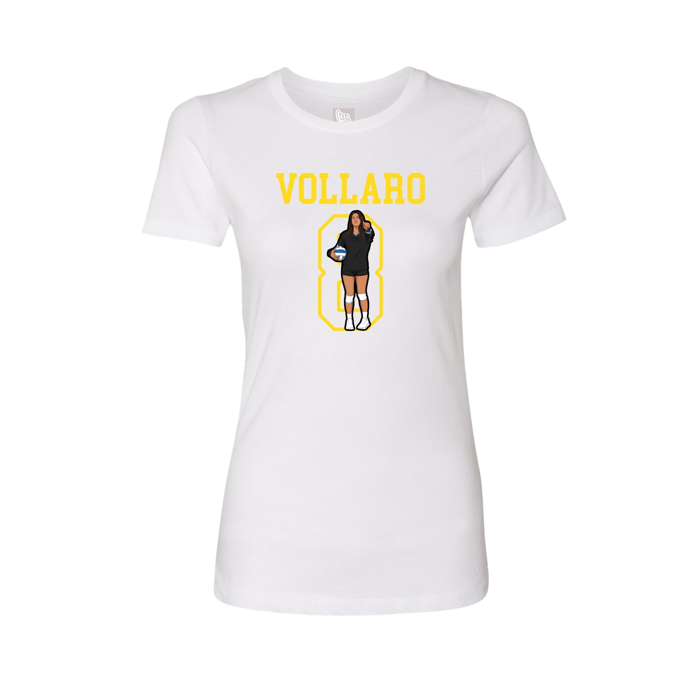 Fitted Women's Tee — Shirsey in White
