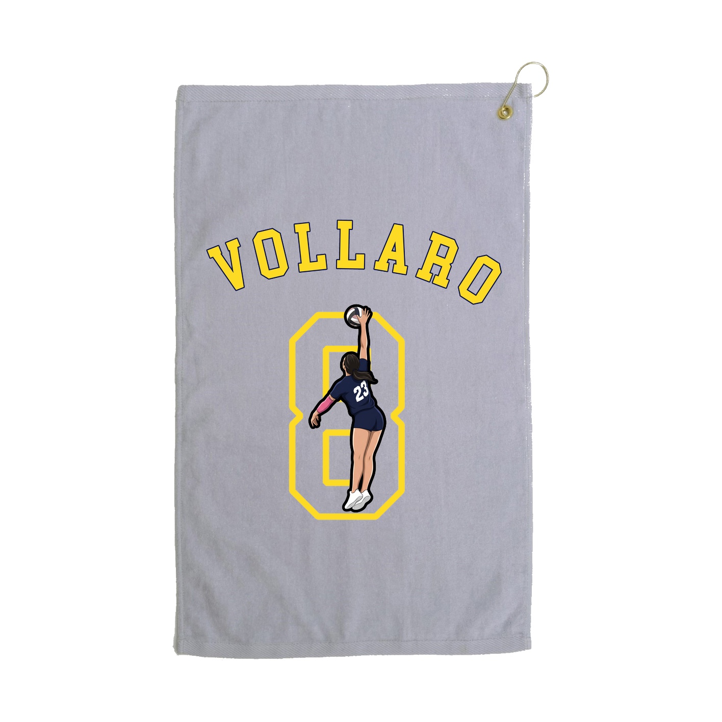 Golf Towel — Shirsey Arch in Grey