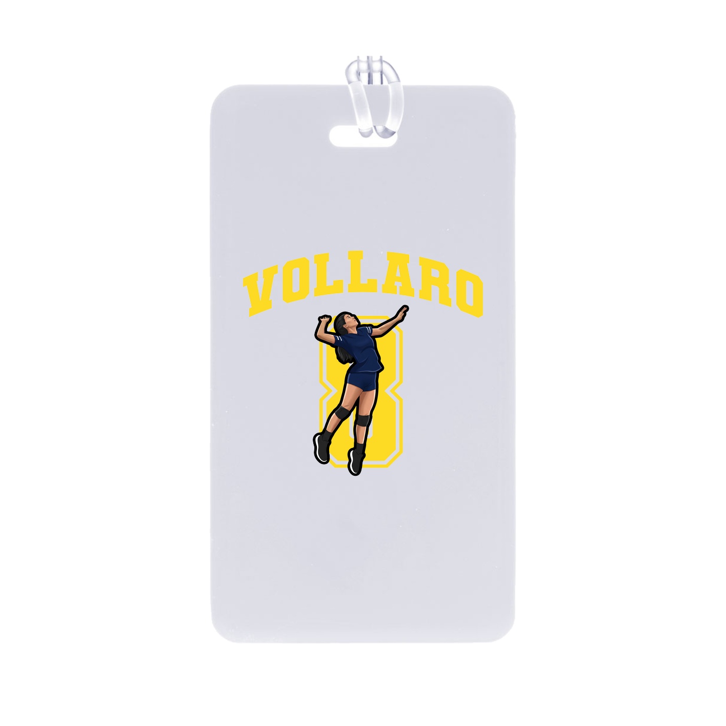 Bag Tag — Number in Classic