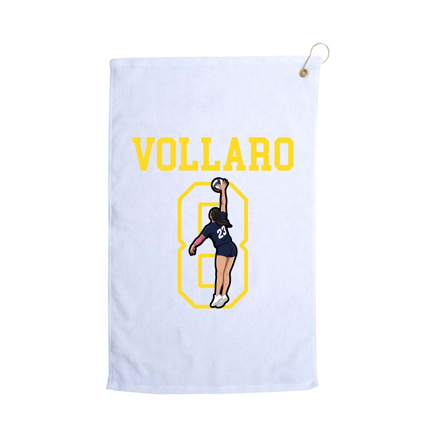 Golf Towel — Shirsey in White