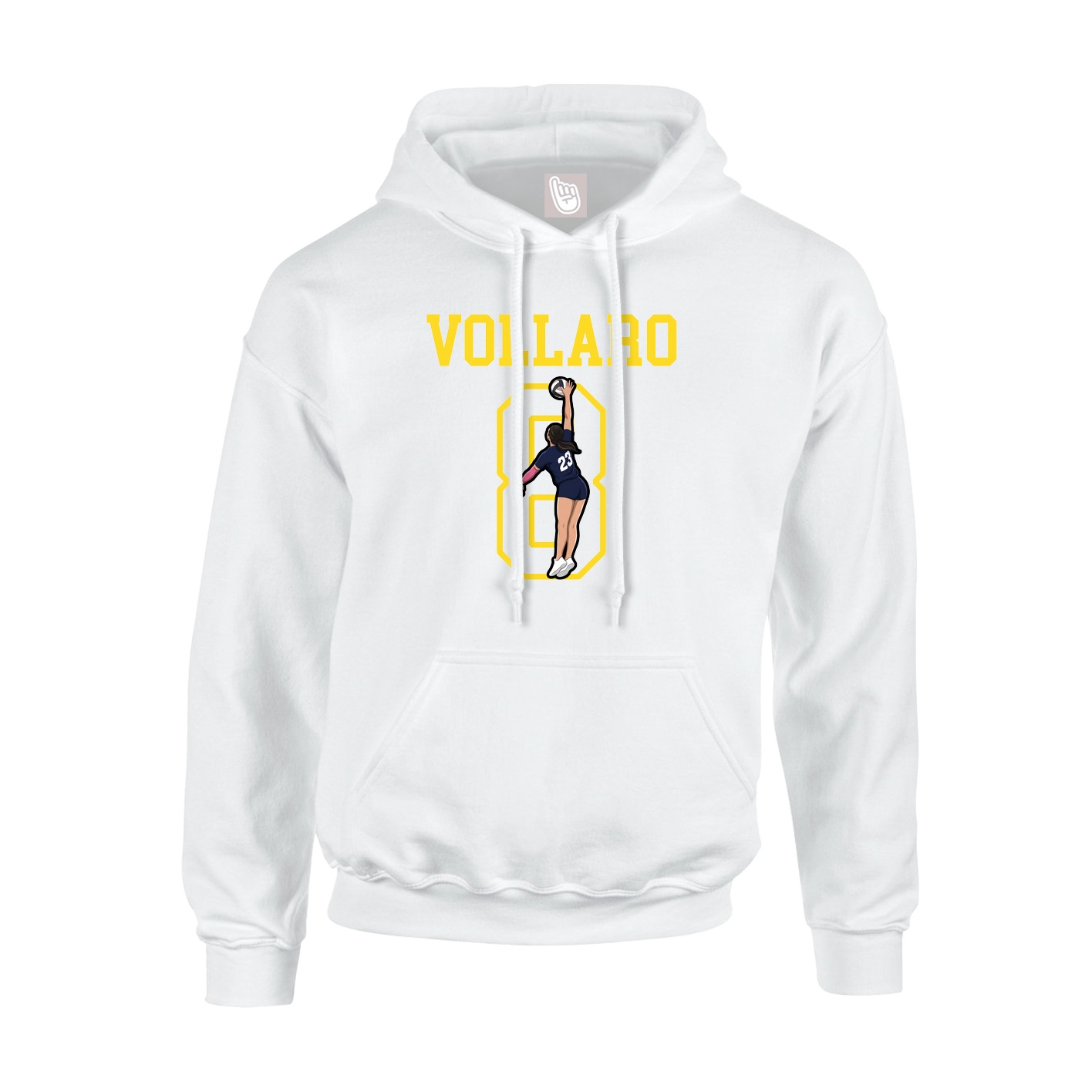 Youth Hoodie — Shirsey in White