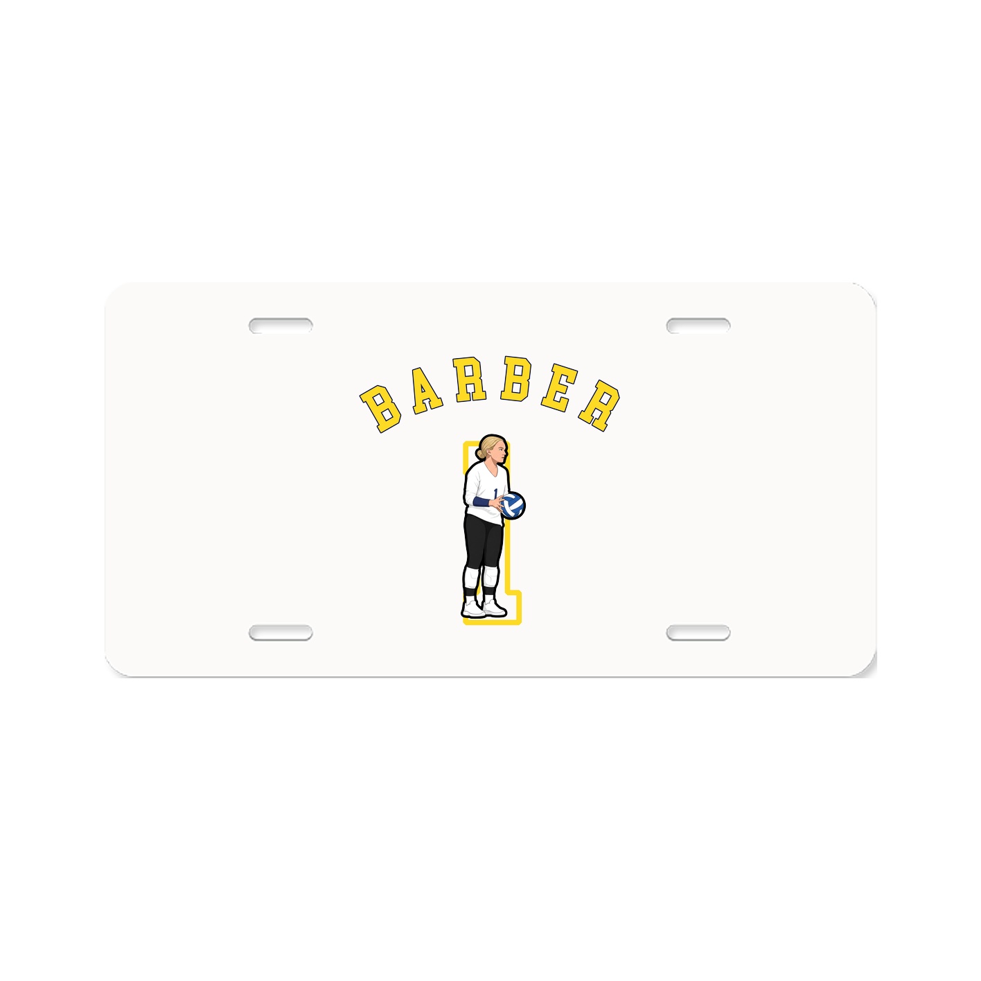 License Plate — Shirsey Arch in Classic