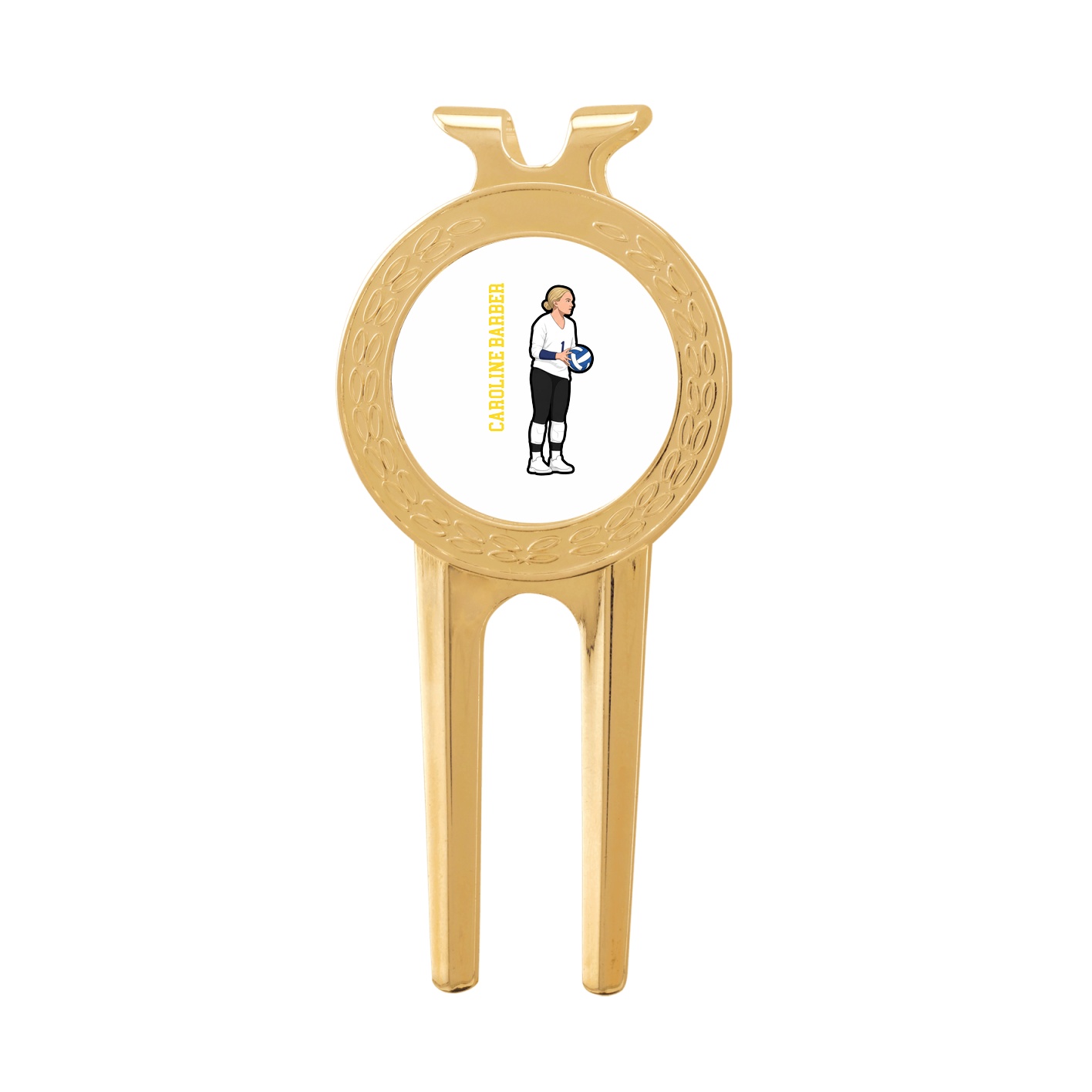 Divot Tool with Ball Marker — Name Vertical in Classic