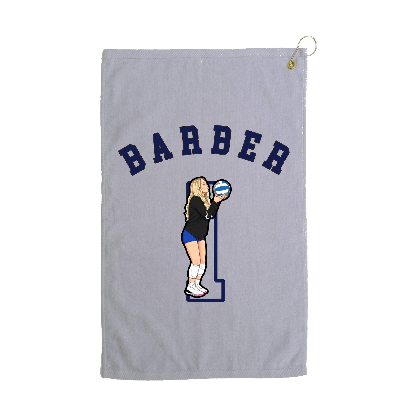 Terry Velour Golf Towel