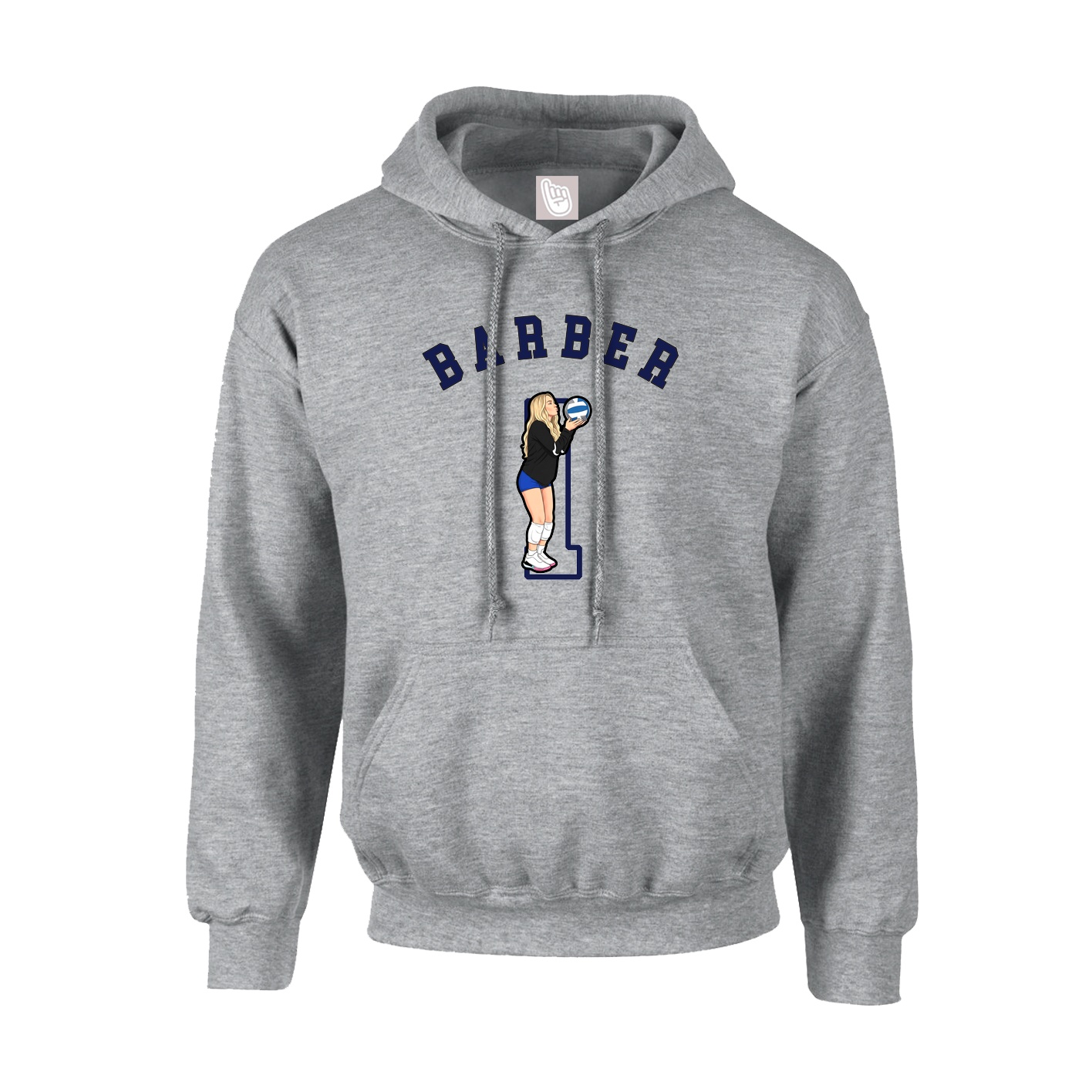 Hoodie — Shirsey Arch in Grey