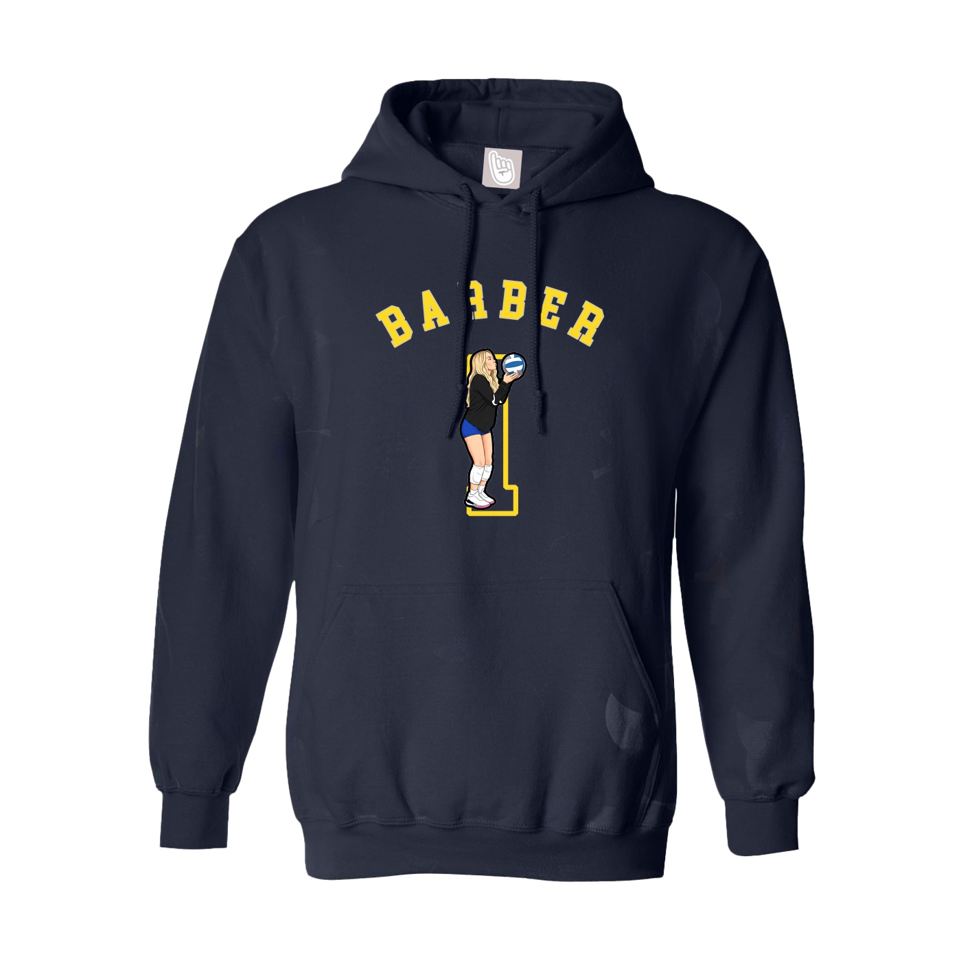 Youth Hoodie — Shirsey Arch in Navy
