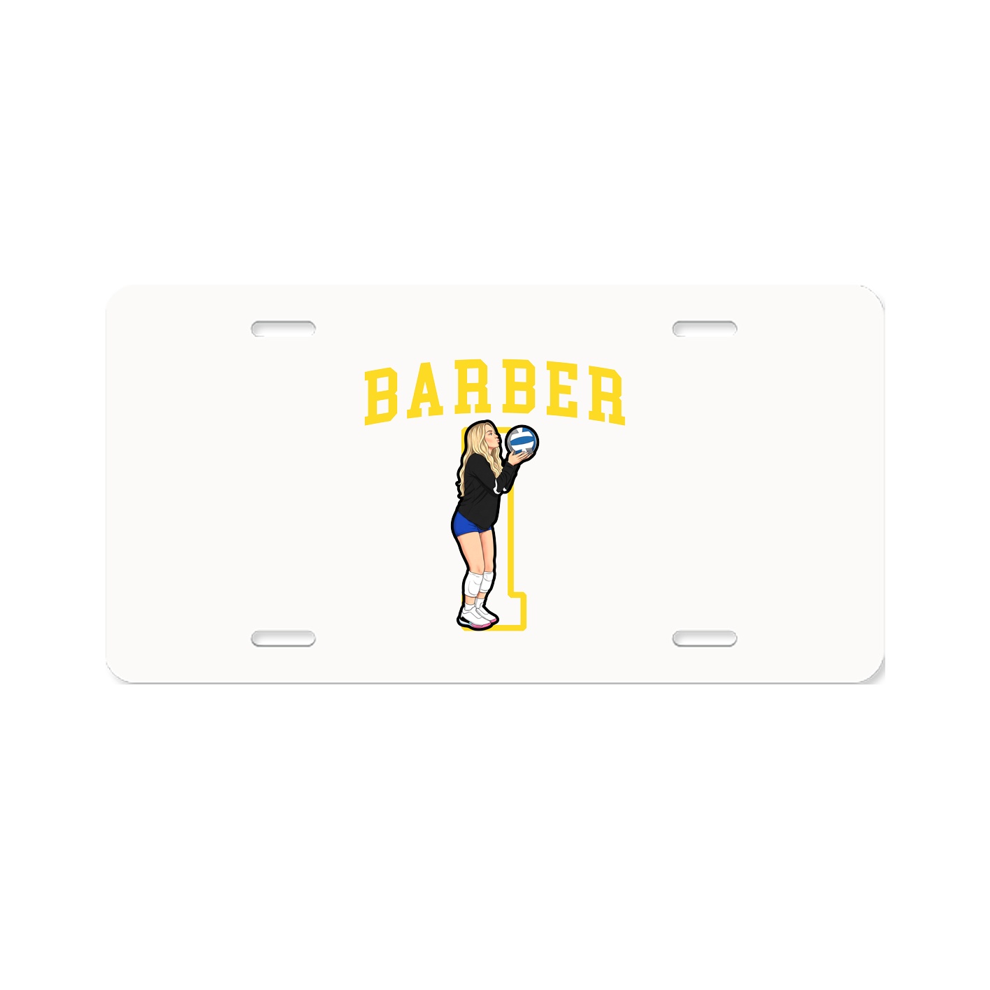 License Plate — Shirsey in Classic