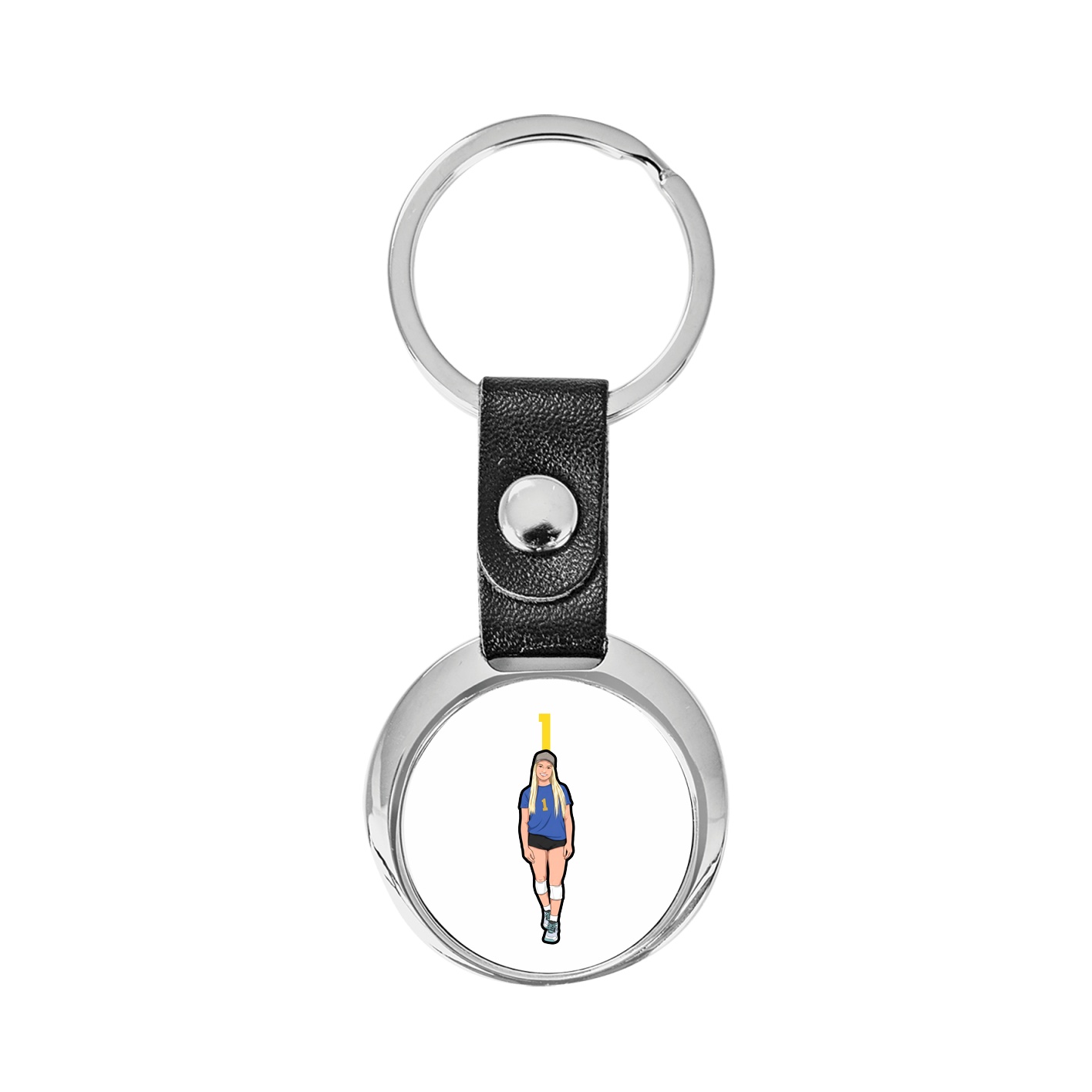 Key Chain — Number Top in Classic