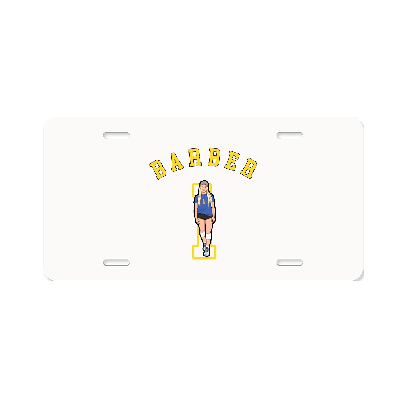 License Plate — Shirsey Arch in Classic