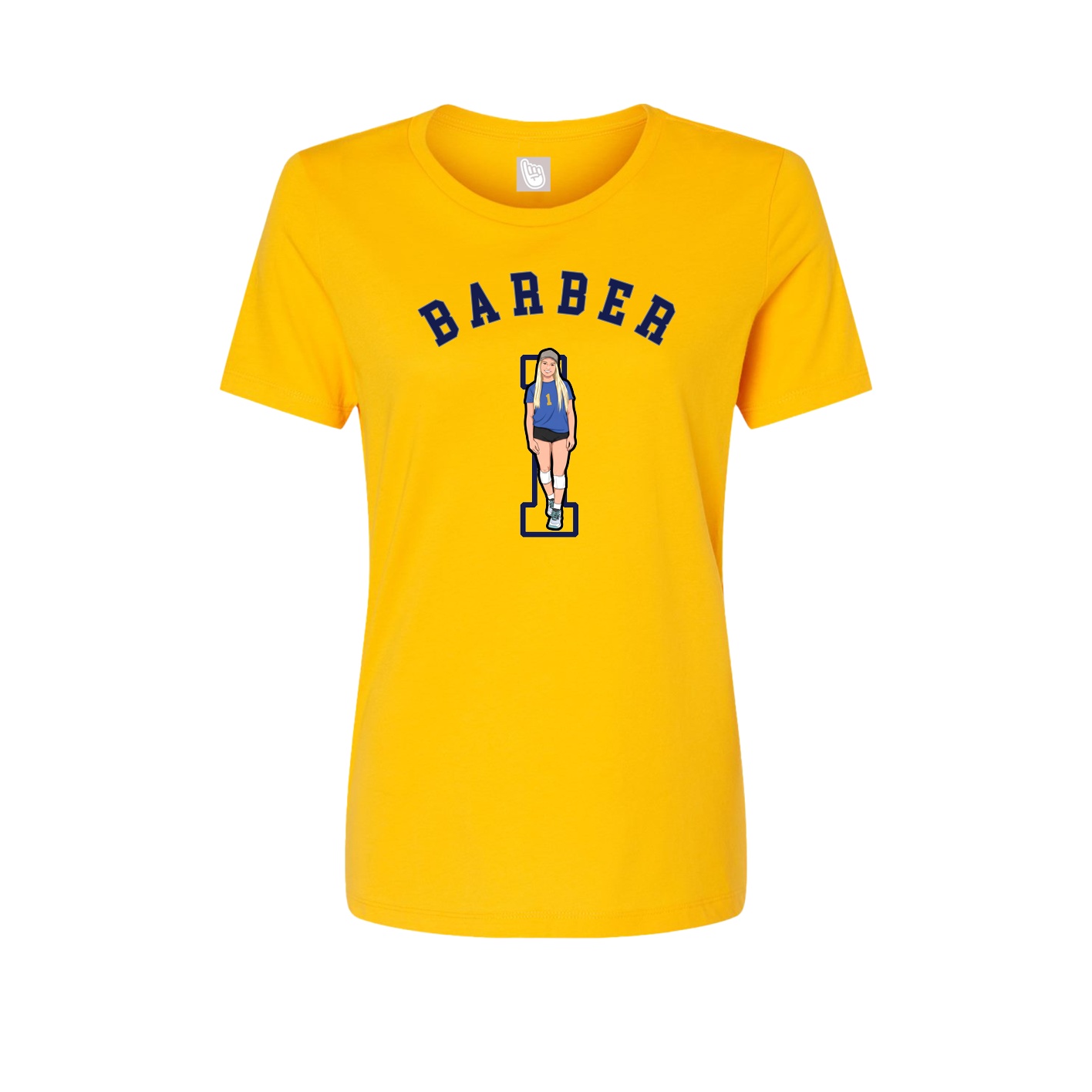 Womens Tee — Shirsey Arch in Gold