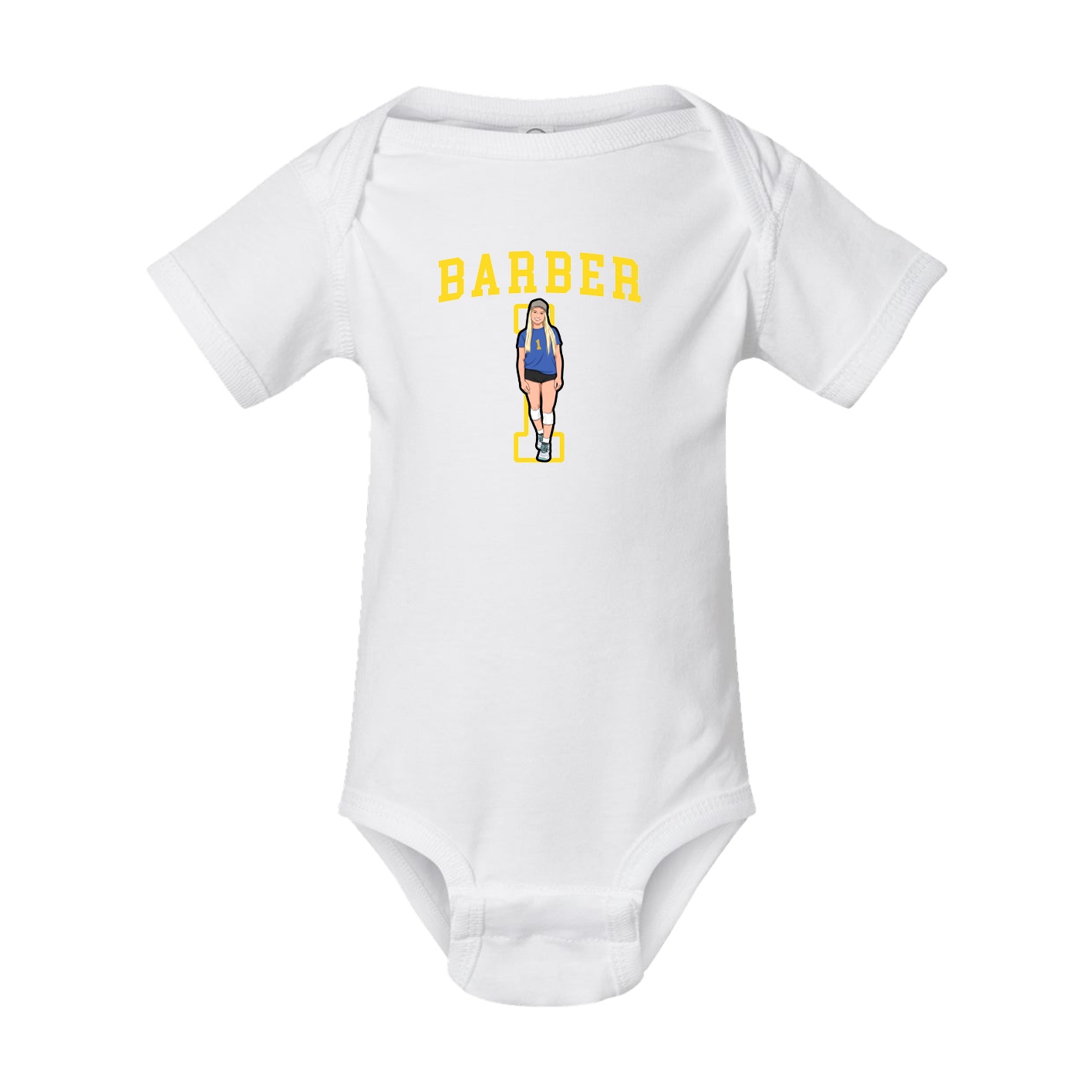 Baby Onesie — Shirsey in White