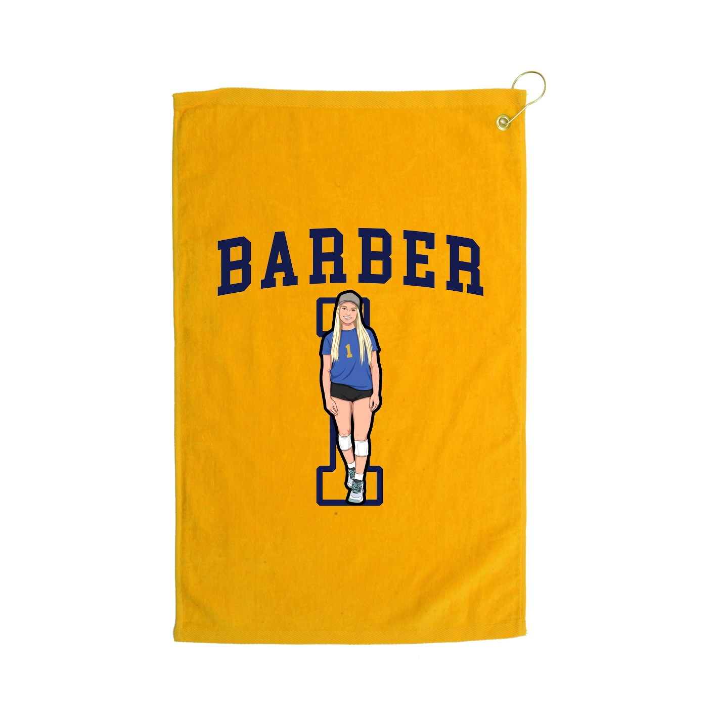 Golf Towel — Shirsey in Gold