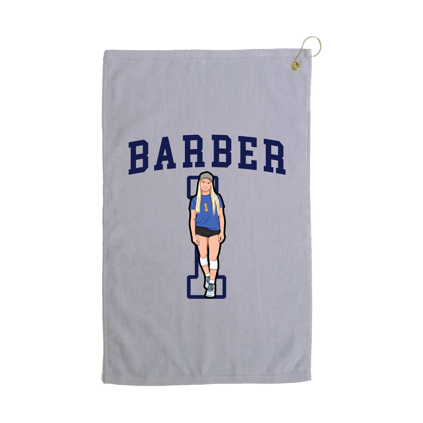 Golf Towel — Shirsey in Grey