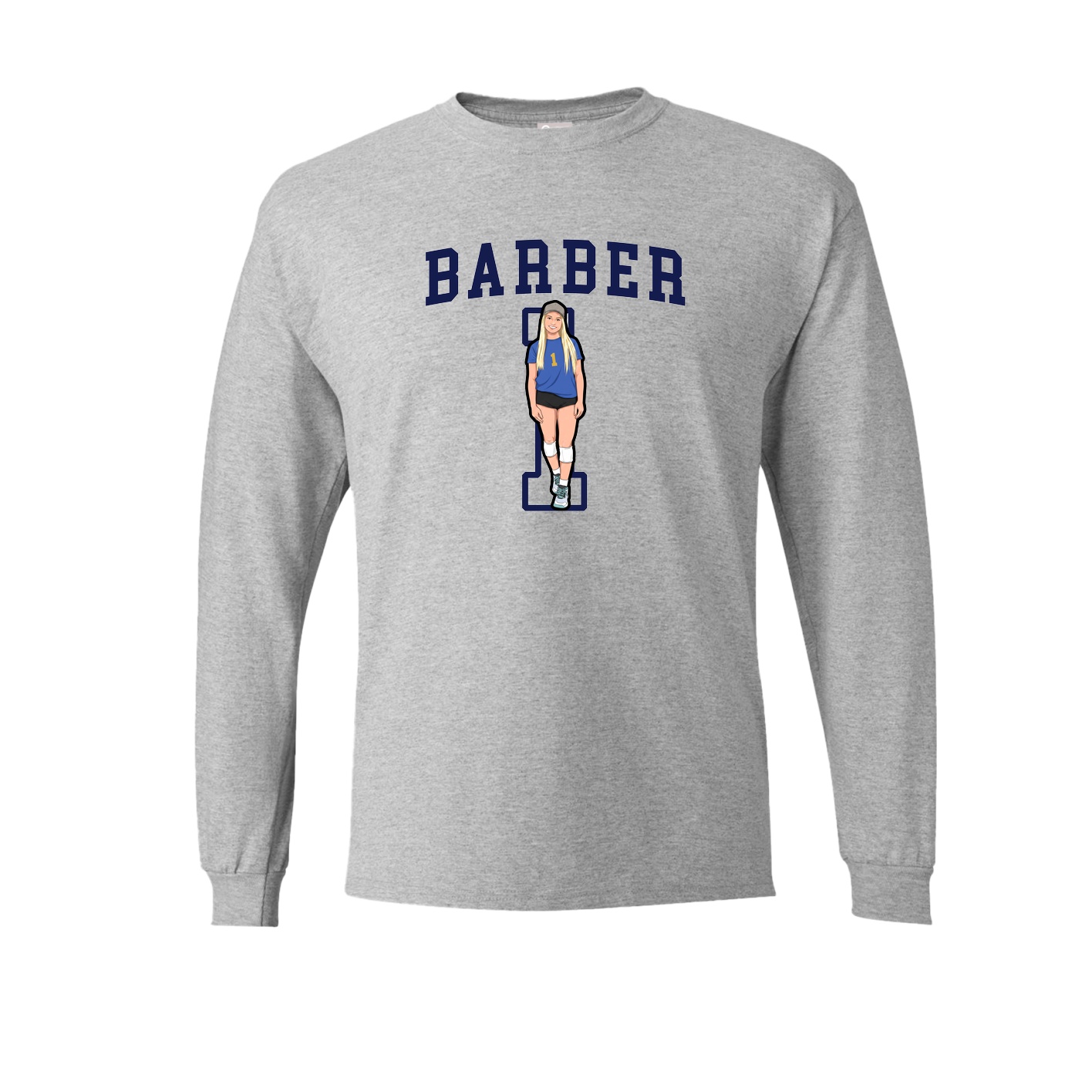 Long Sleeve Tee — Shirsey in Grey