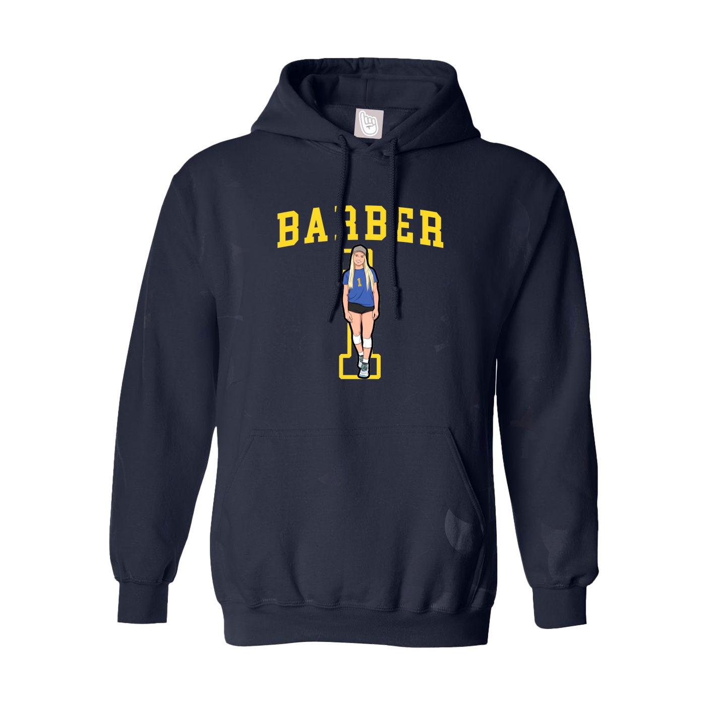 Youth Hoodie — Shirsey in Navy