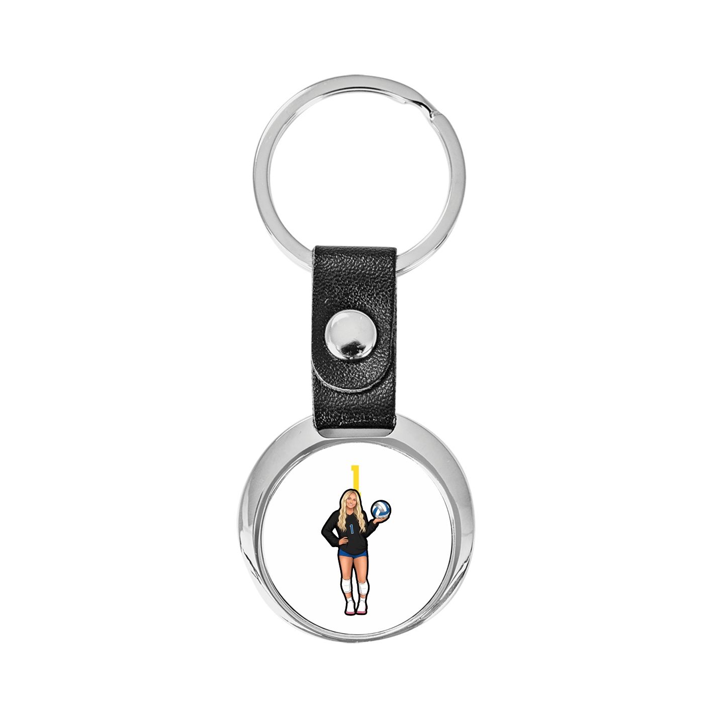 Key Chain — Number Top in Classic