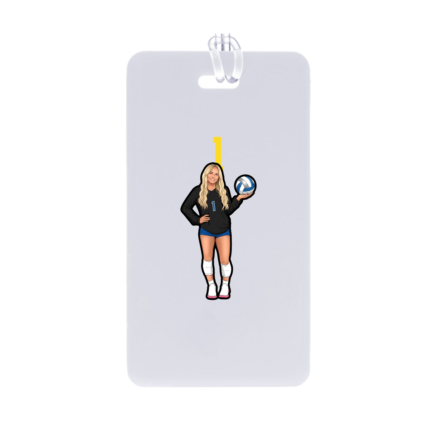 Bag Tag — Number Top in Classic