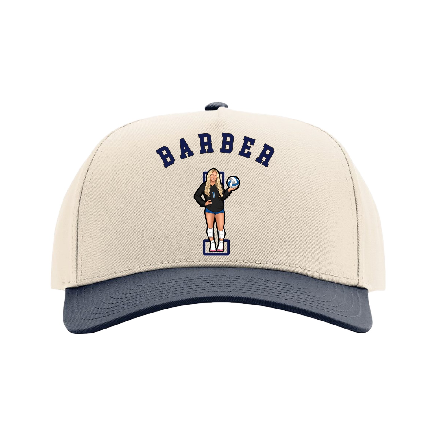 Full Fabric Five-Panel Champ Cap