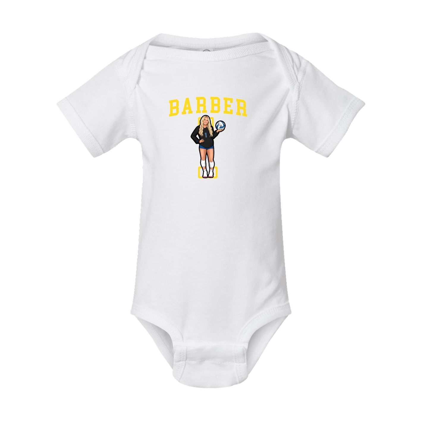 Baby Onesie — Shirsey in White