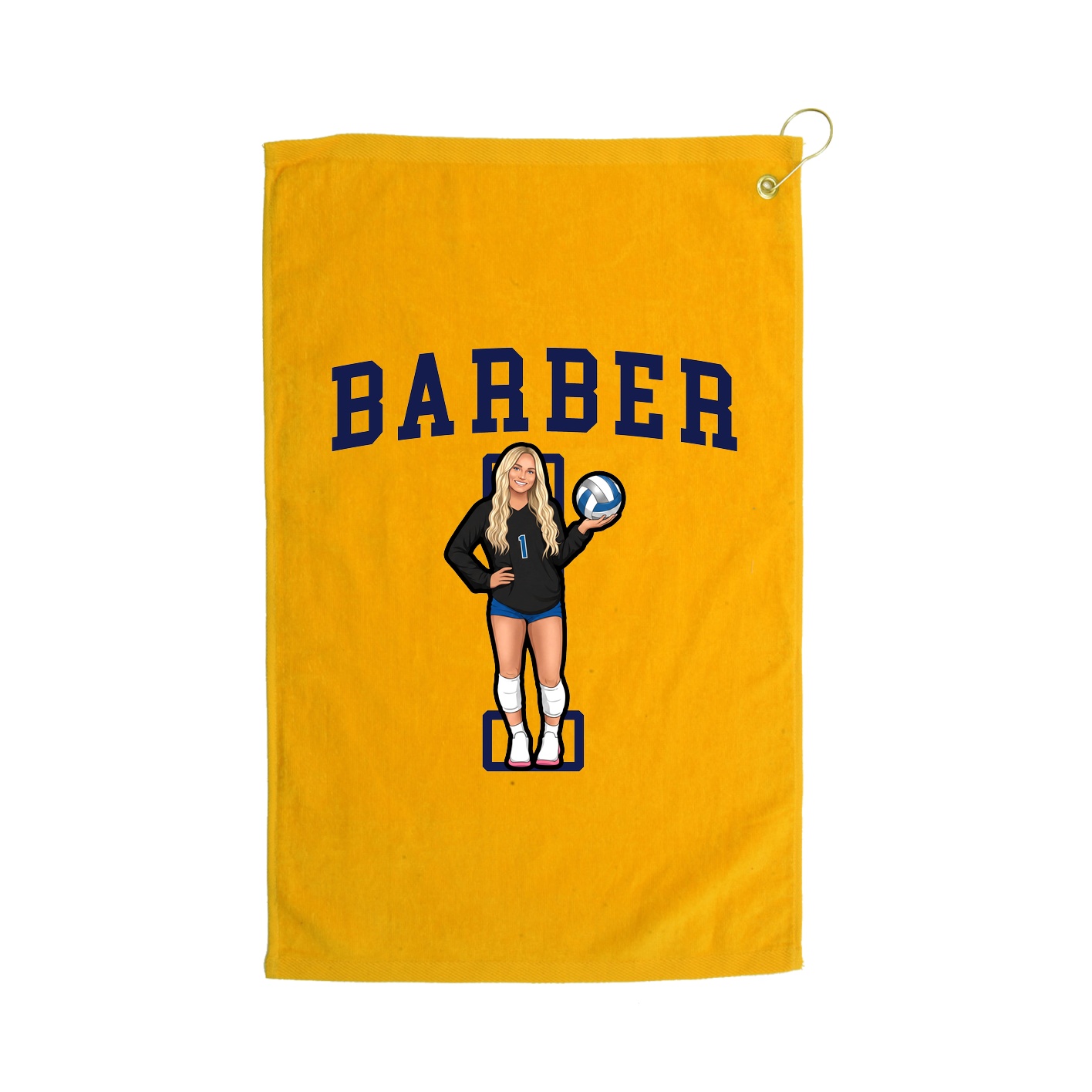 Golf Towel — Shirsey in Gold