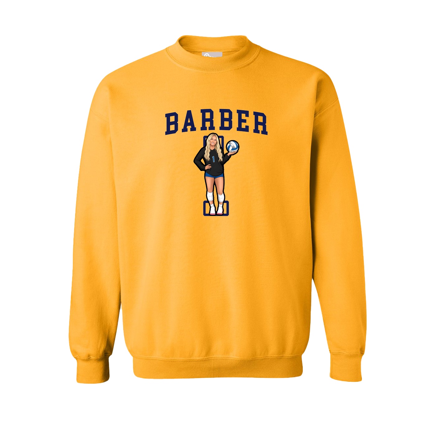Fleece Crew — Shirsey in Gold