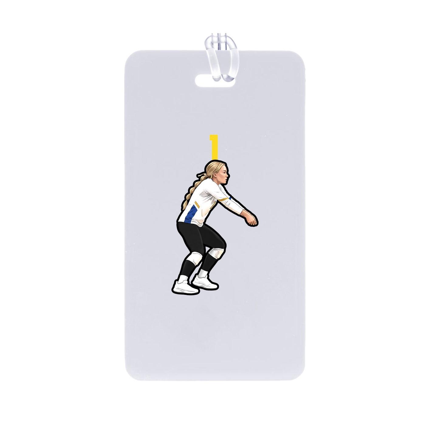 Bag Tag — Number Top in Classic