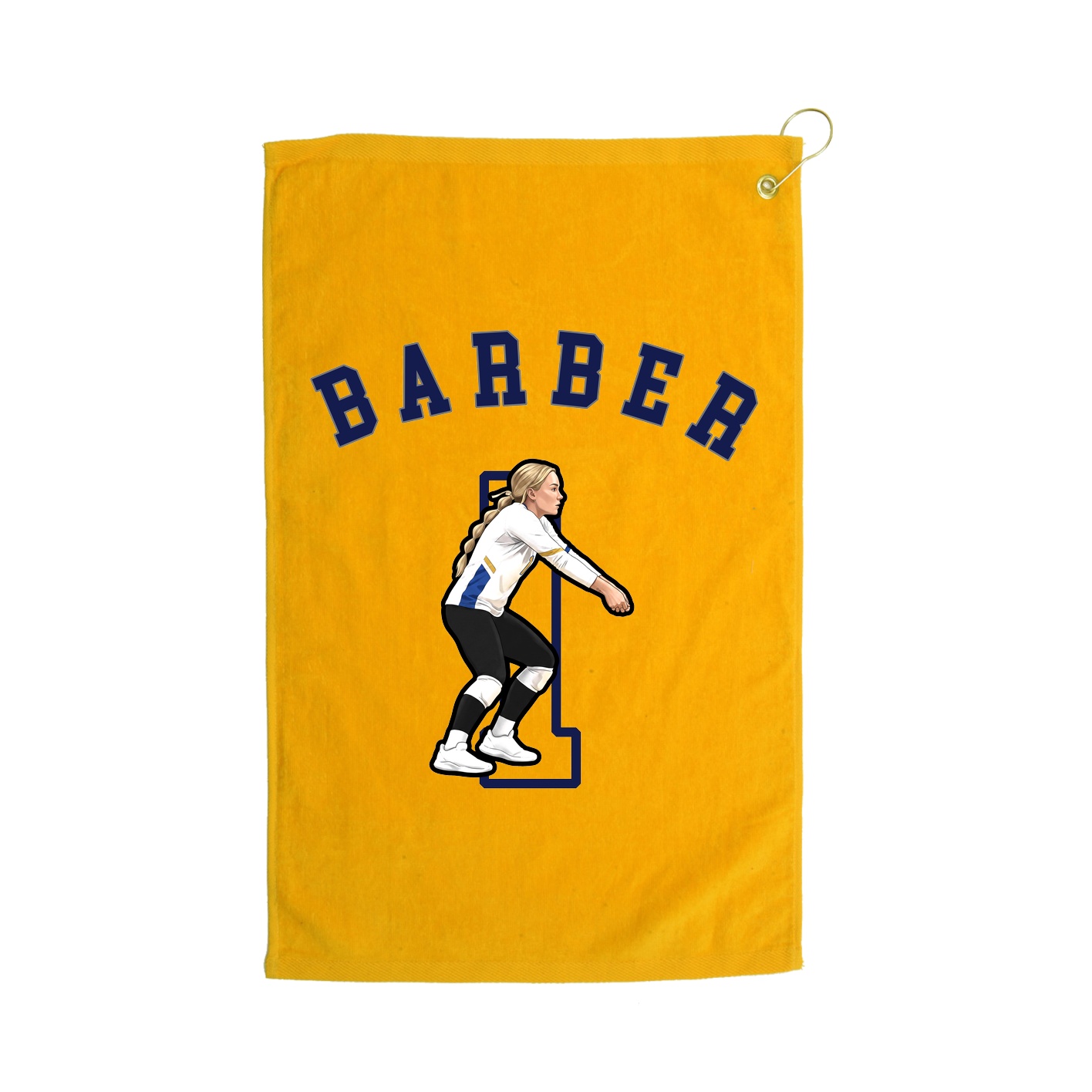Golf Towel — Shirsey Arch in Gold