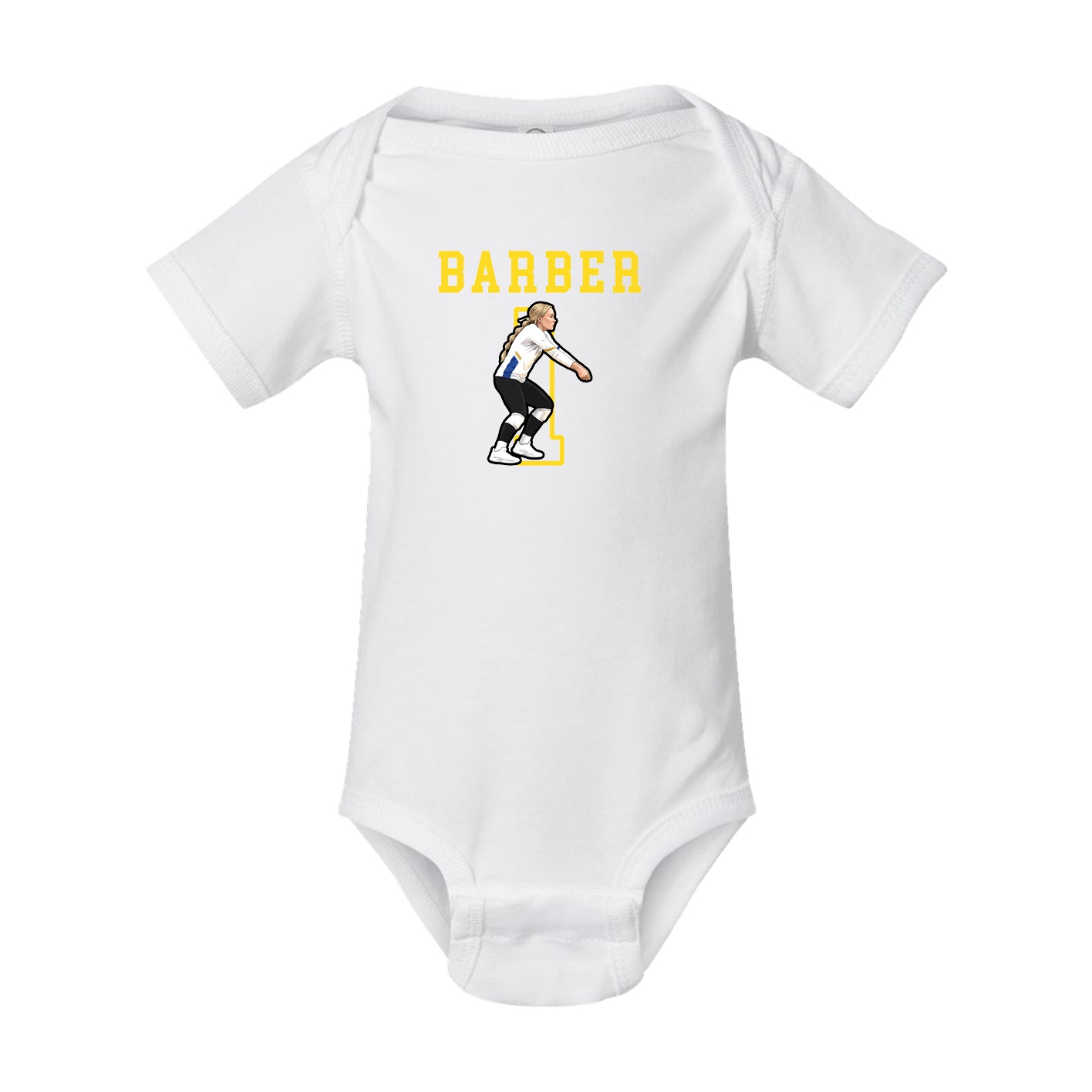 Baby Onesie — Shirsey in White