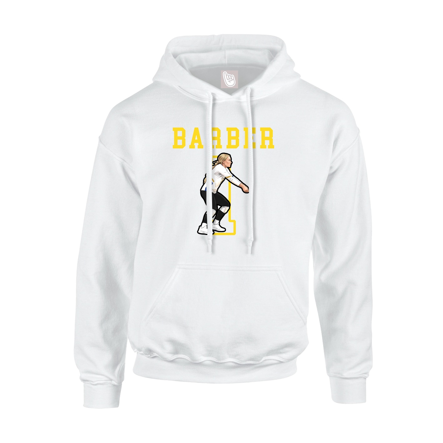 Youth Hoodie — Shirsey in White