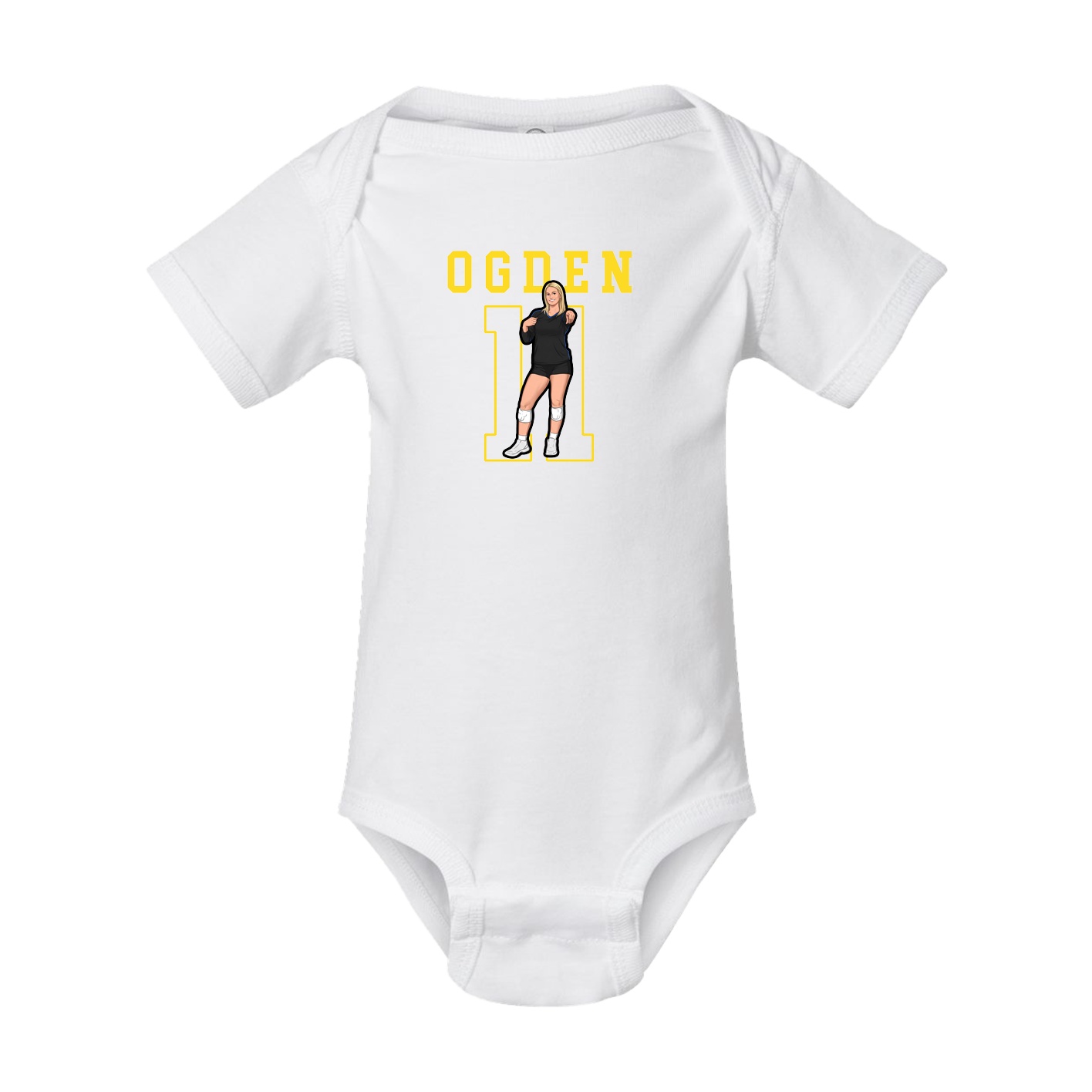 Baby Onesie — Shirsey in White