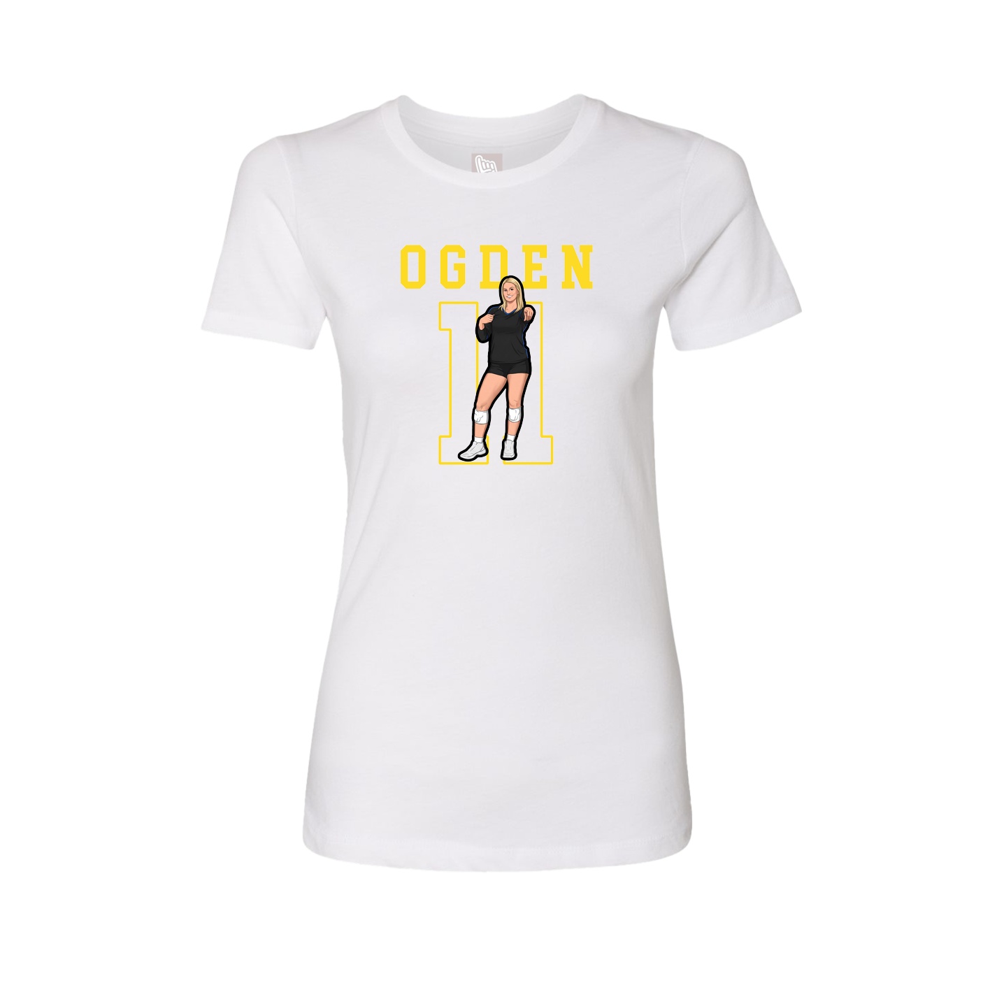 Fitted Women's Tee — Shirsey in White