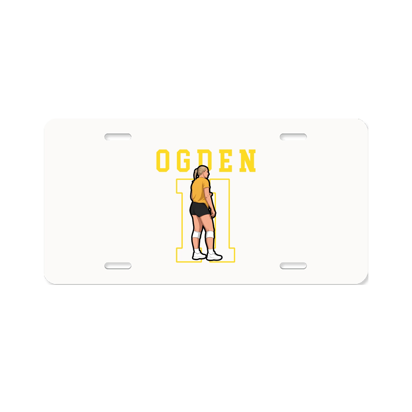License Plate — Shirsey in Classic