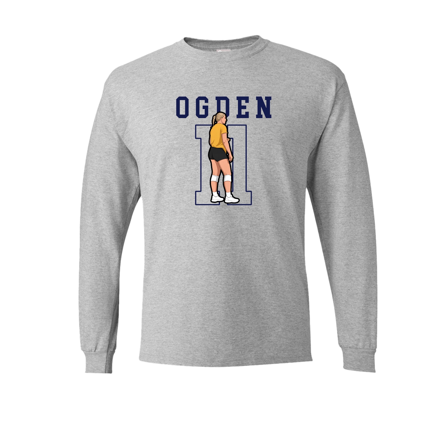 Long Sleeve Tee — Shirsey in Grey