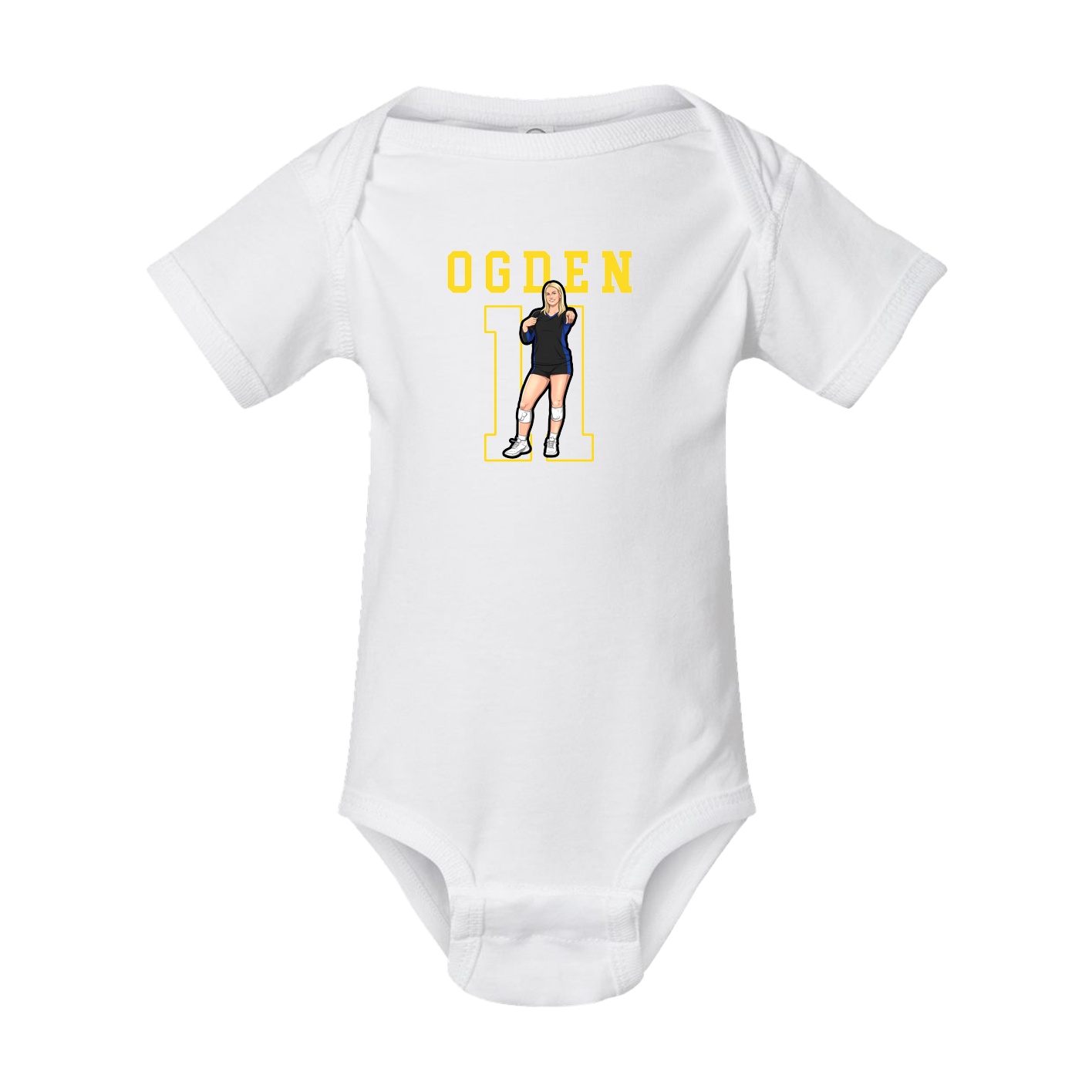 Baby Onesie — Shirsey in White