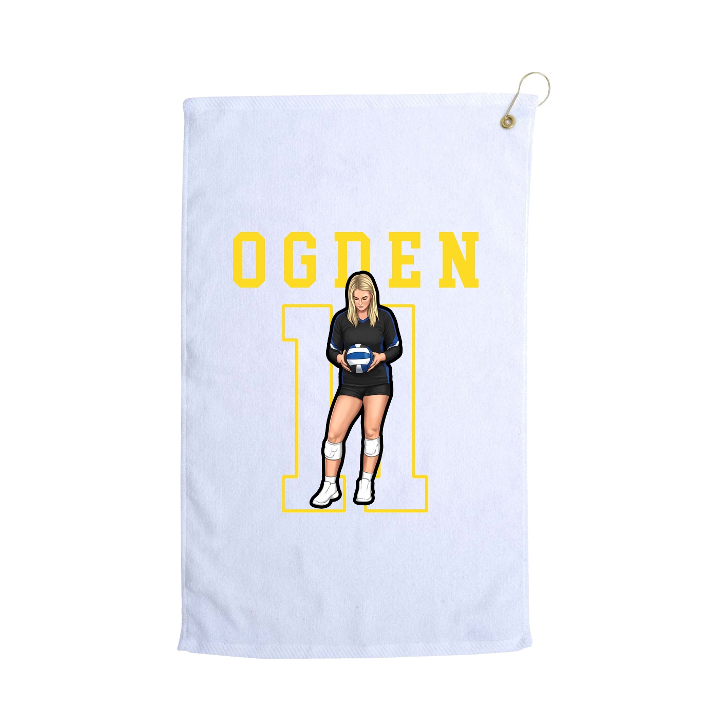 Golf Towel — Shirsey in White