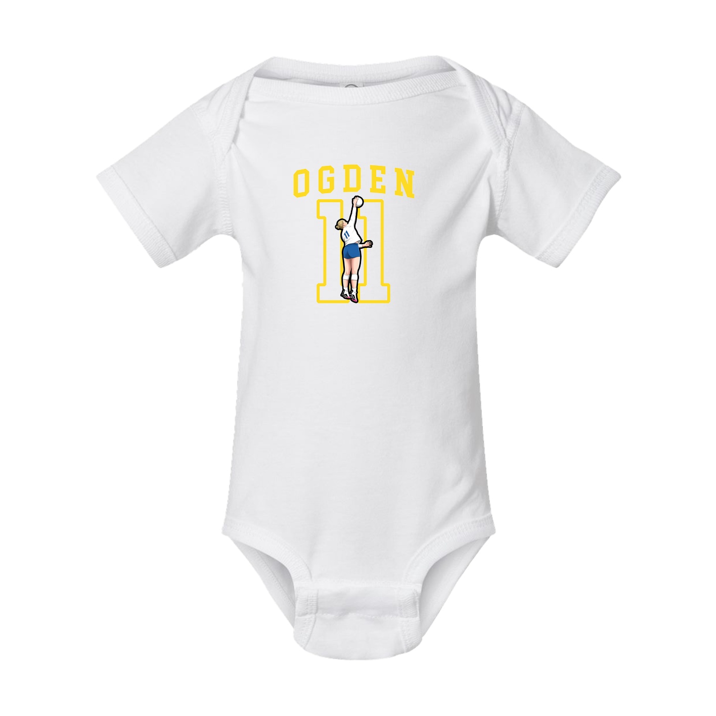 Baby Onesie — Shirsey in White