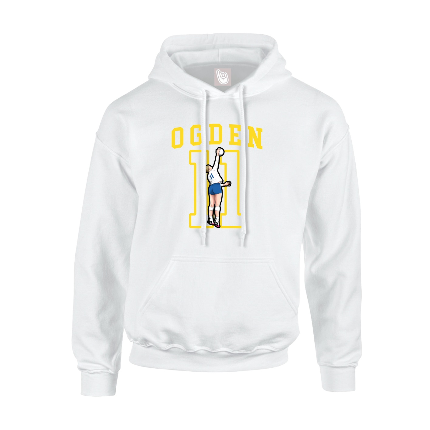Youth Hoodie — Shirsey in White