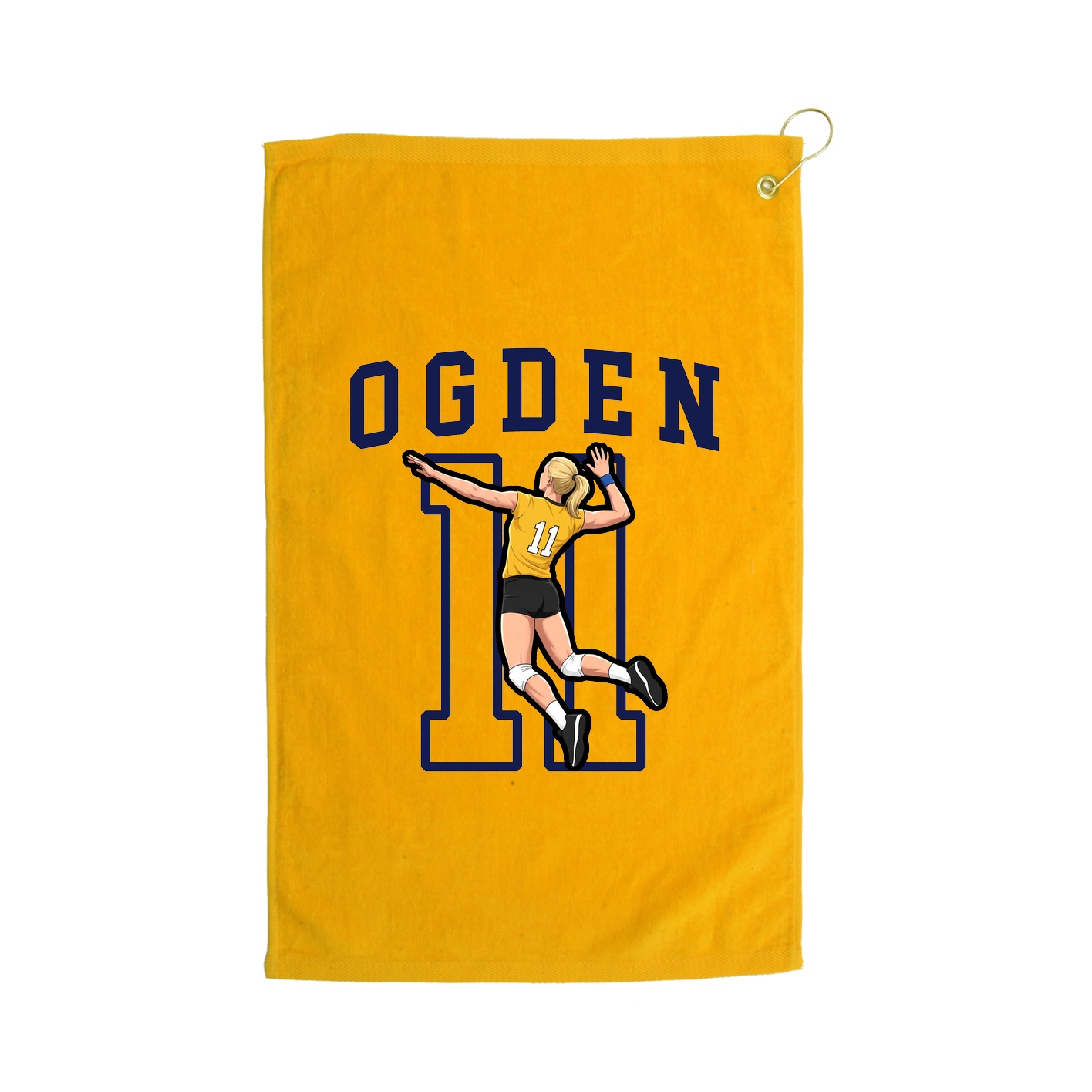 Golf Towel — Shirsey in Gold