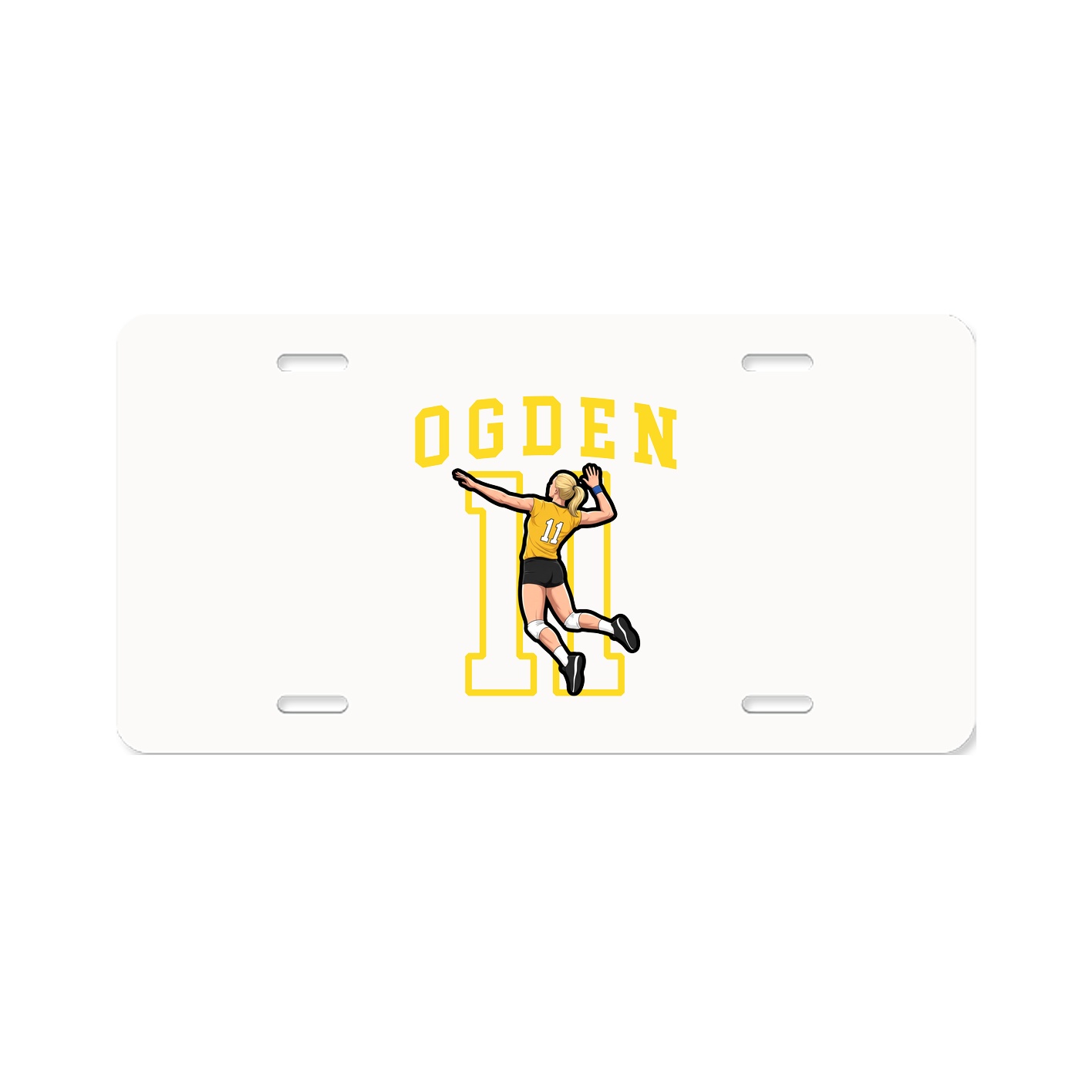 License Plate — Shirsey in Classic