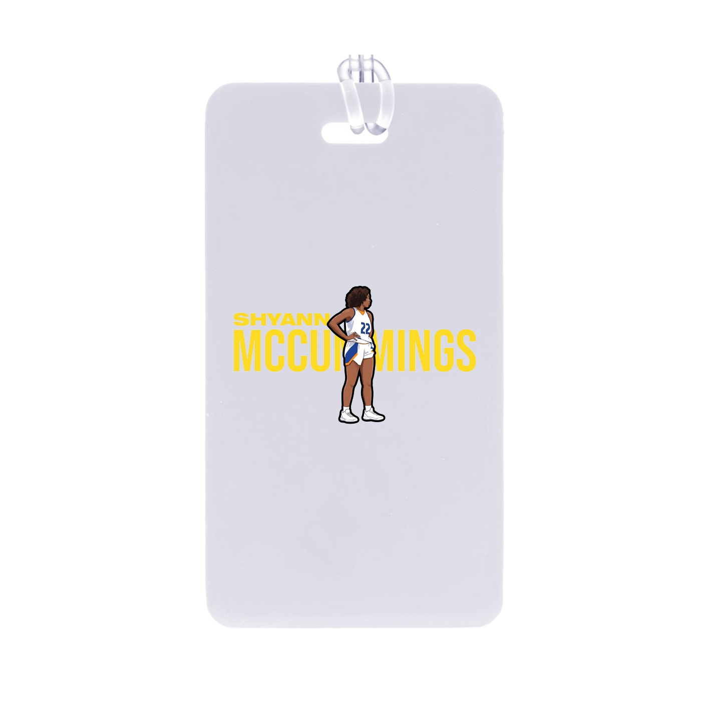 Bag Tag — Player Name in Classic