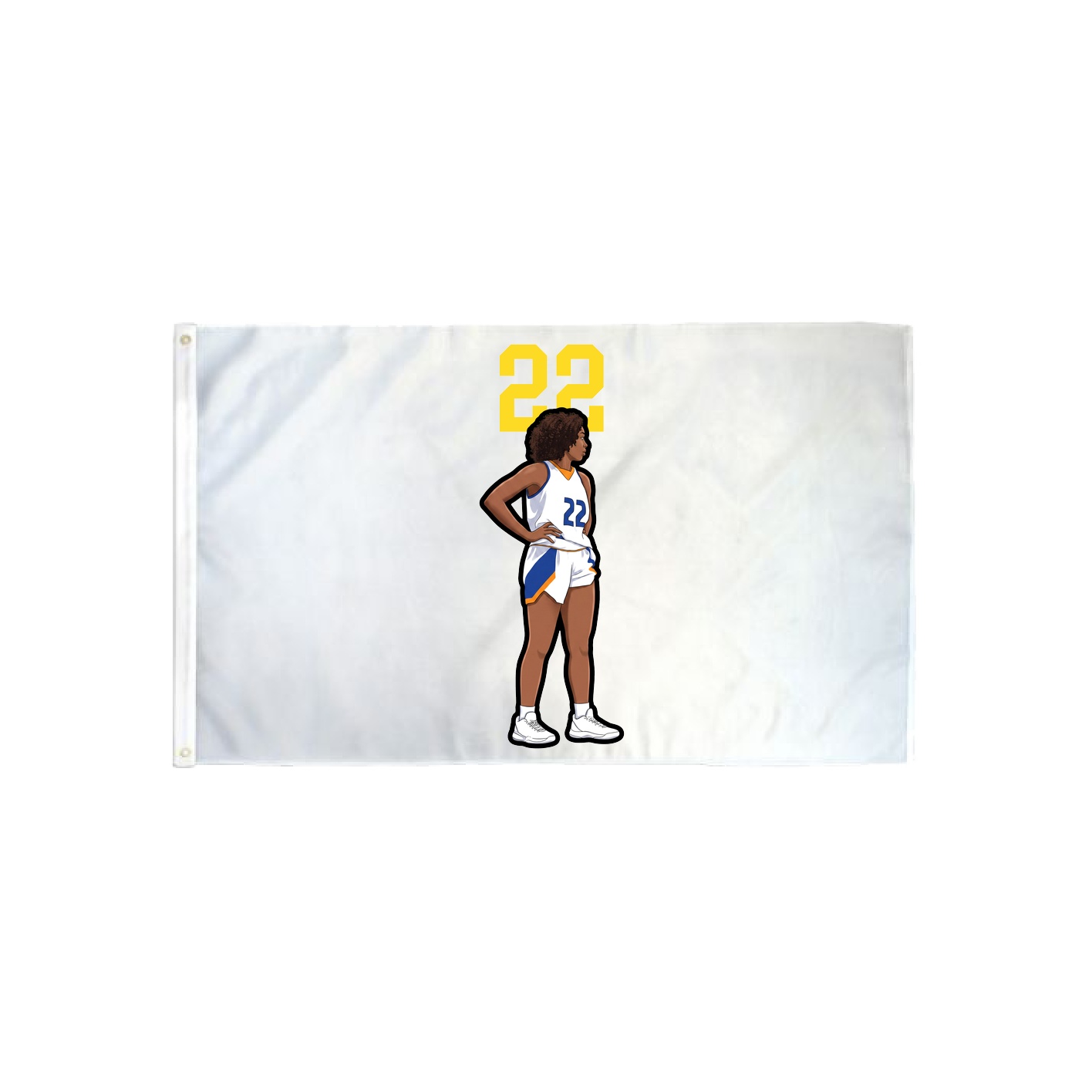 3x5 Flag — Number Top in Classic